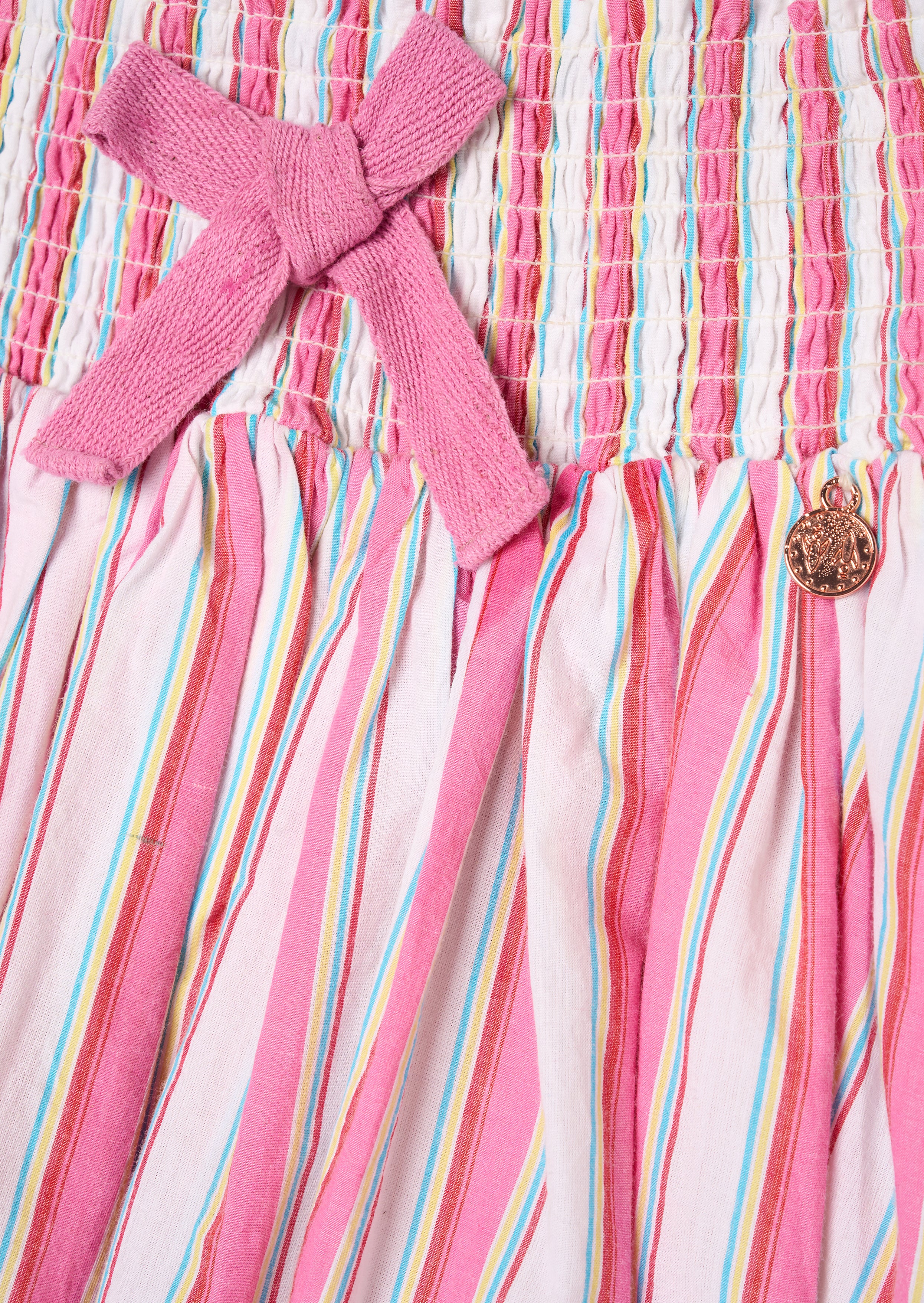 Mini spódnica Tammy Stripe z marszczoną talią