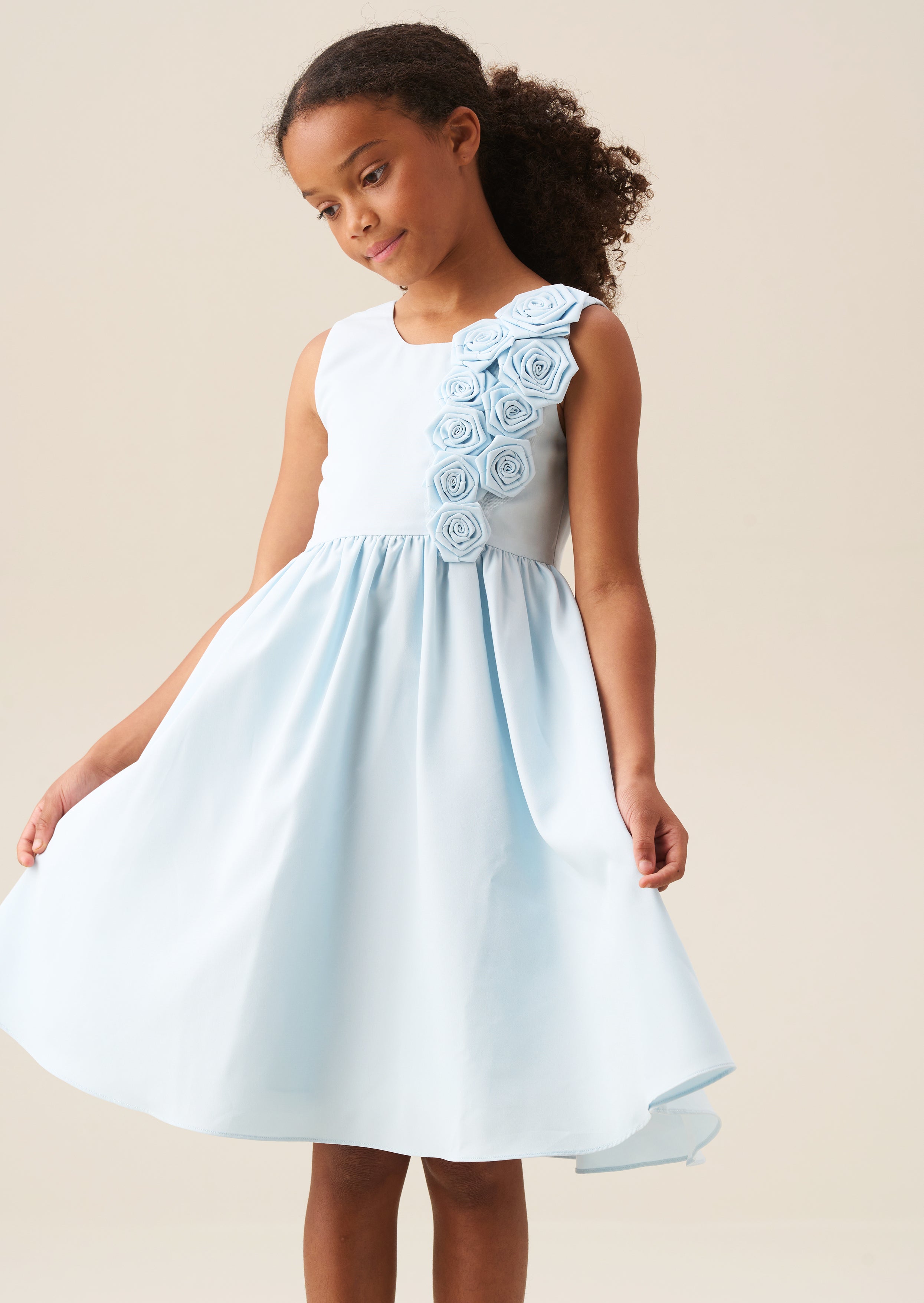 Niamh 3D Flower Corsage Dress