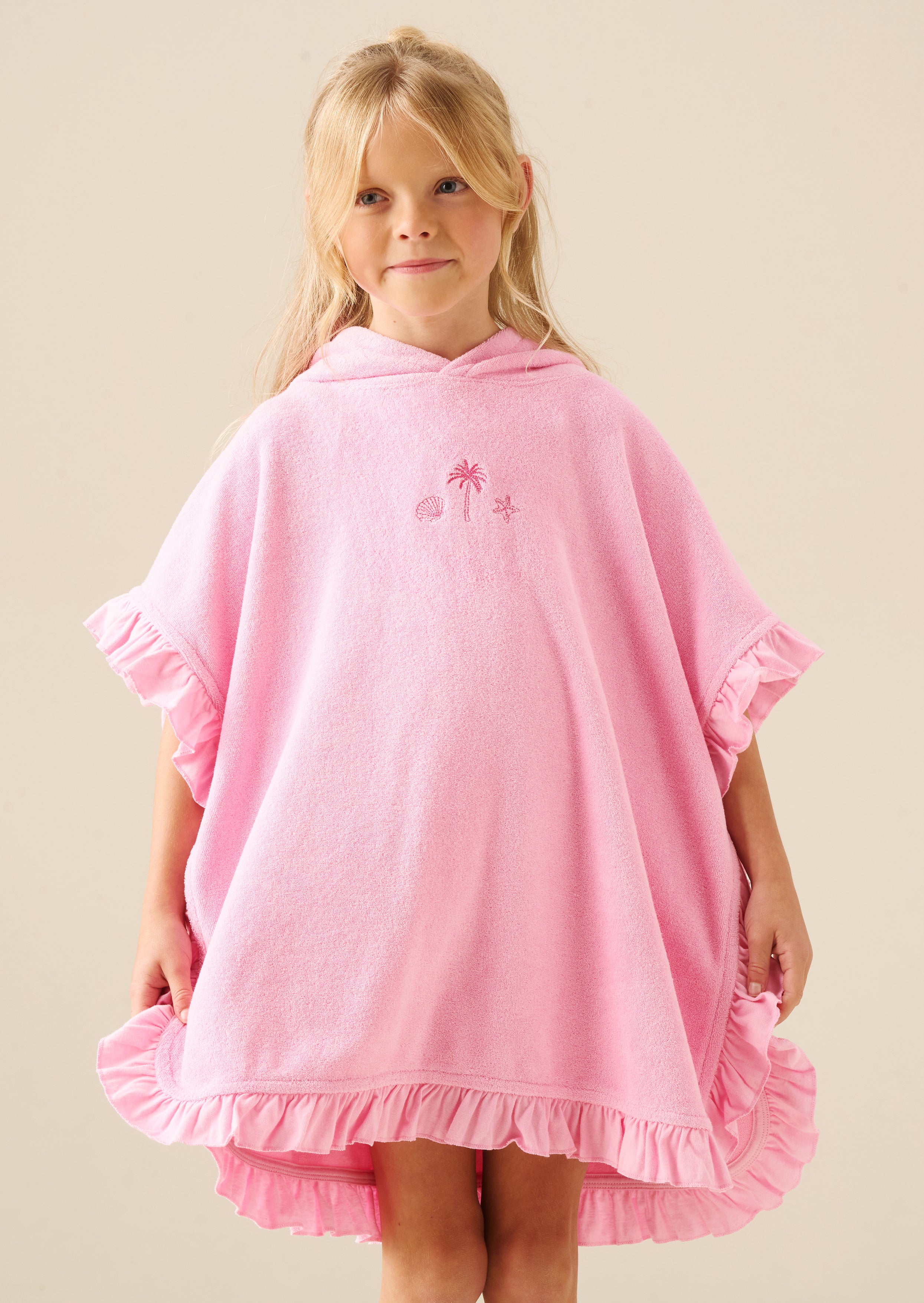 بونشو مناشف مطرز شيللي