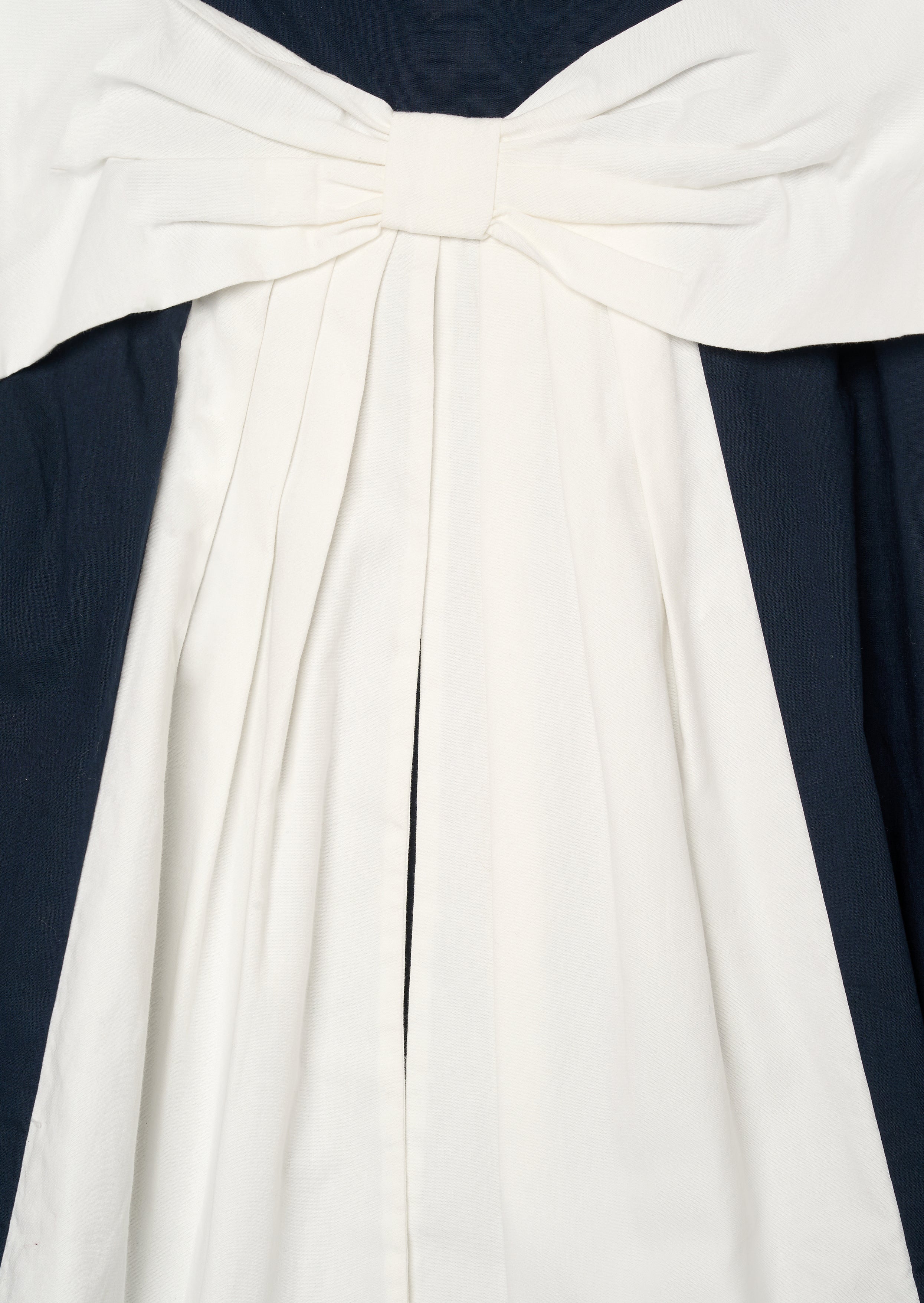 Libby Navy Bow Front Dress