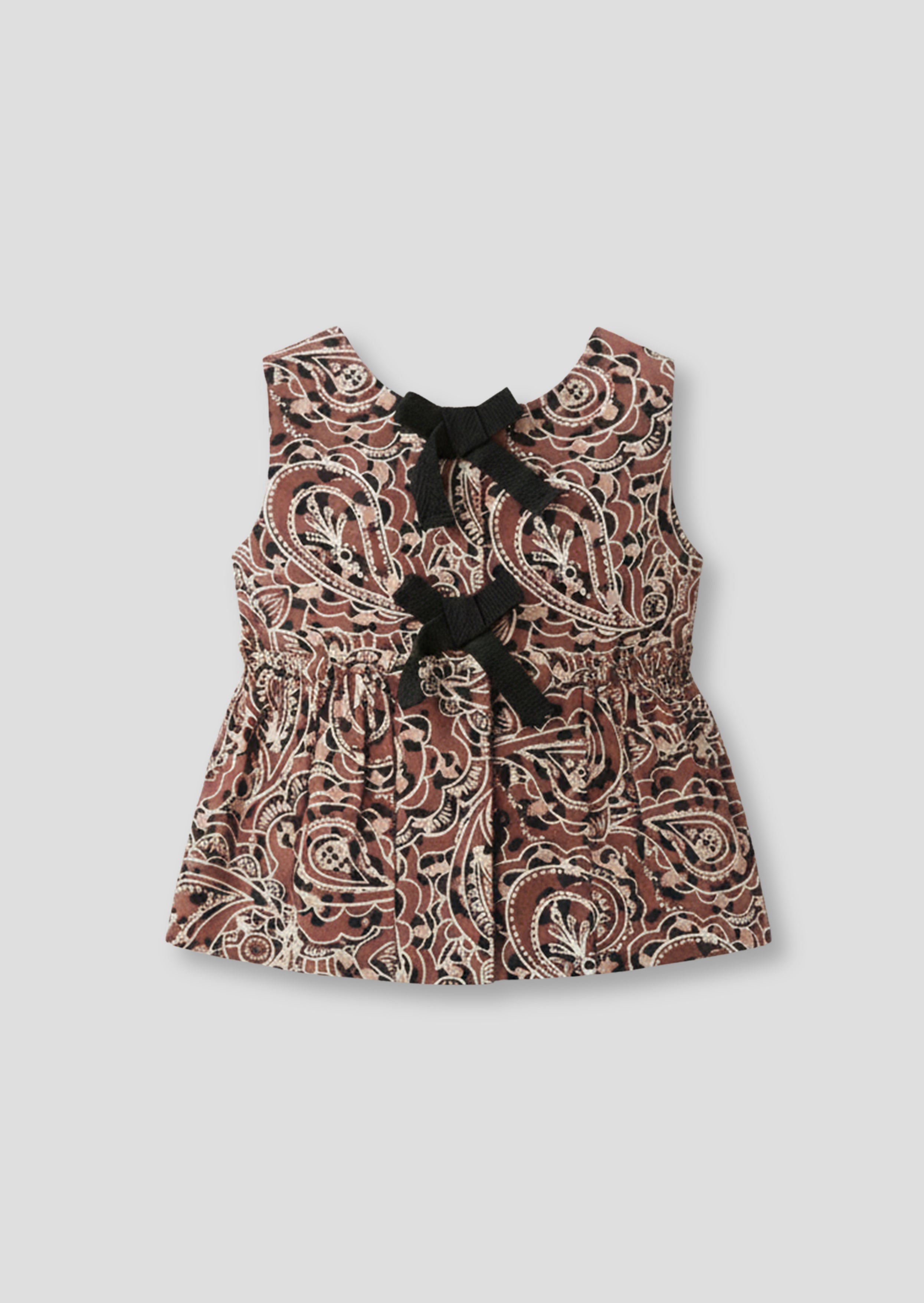 Livvy Leopard Peplum Top