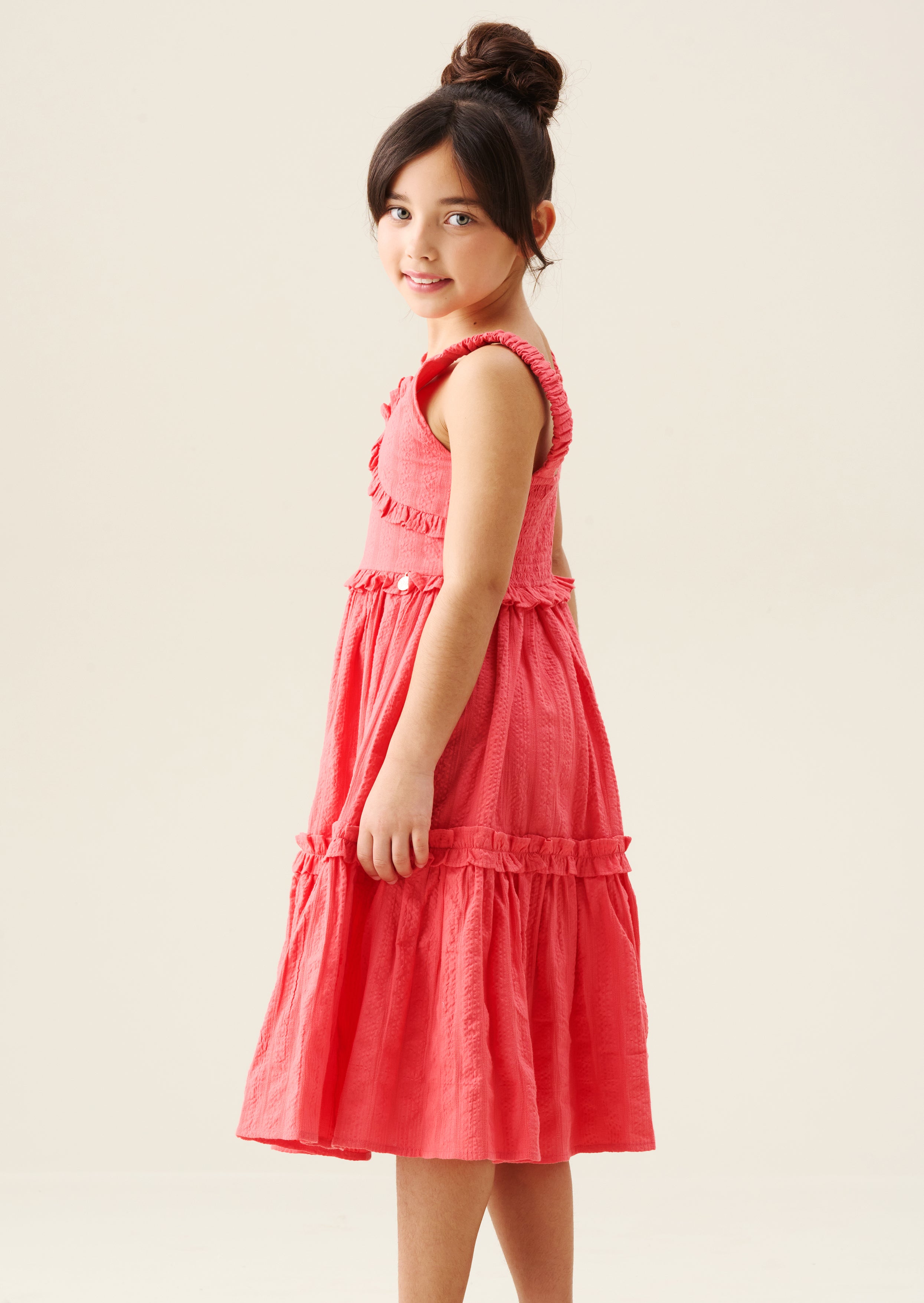 Marie Coral Stufenvolantkleid