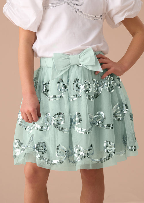 Falda de lentejuelas Delta