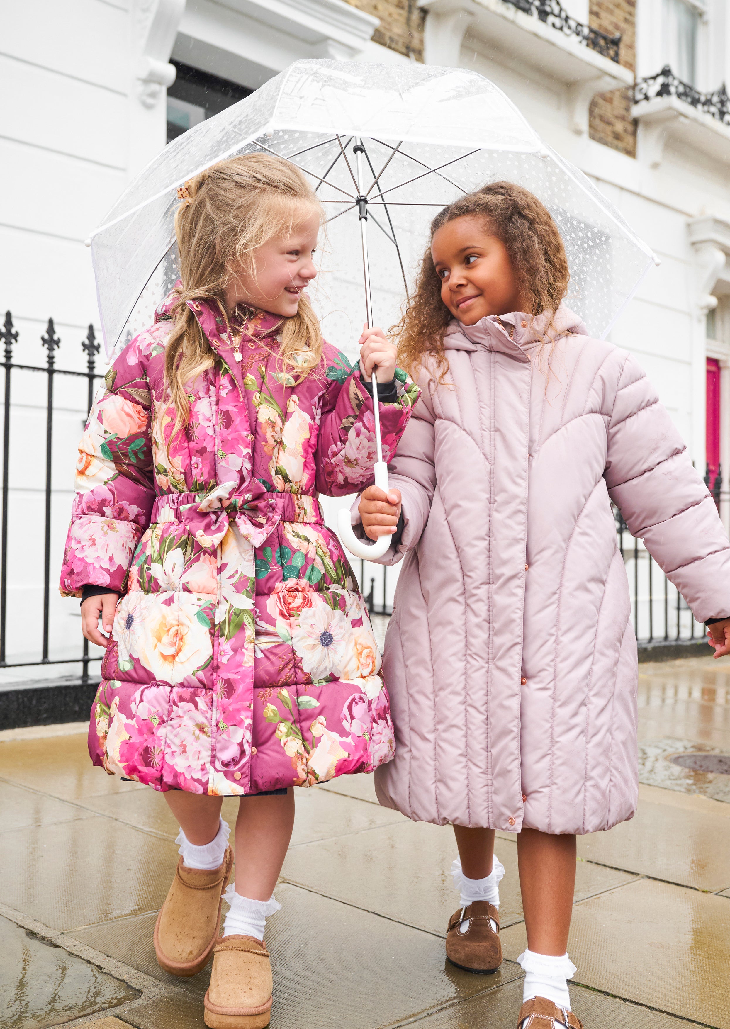 Aubree Quilted Longline Coat