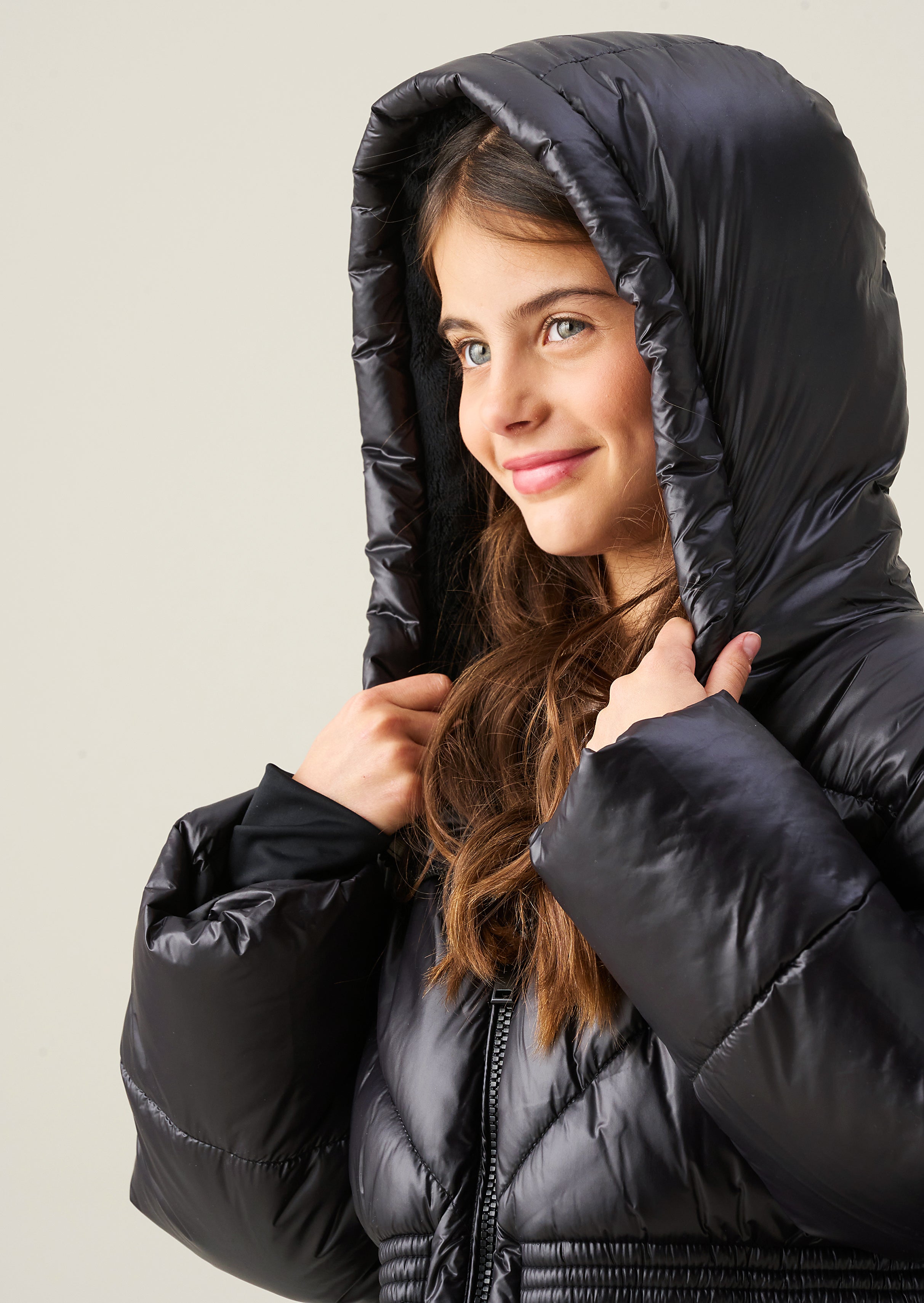 Cappotto lungo Erin High Shine