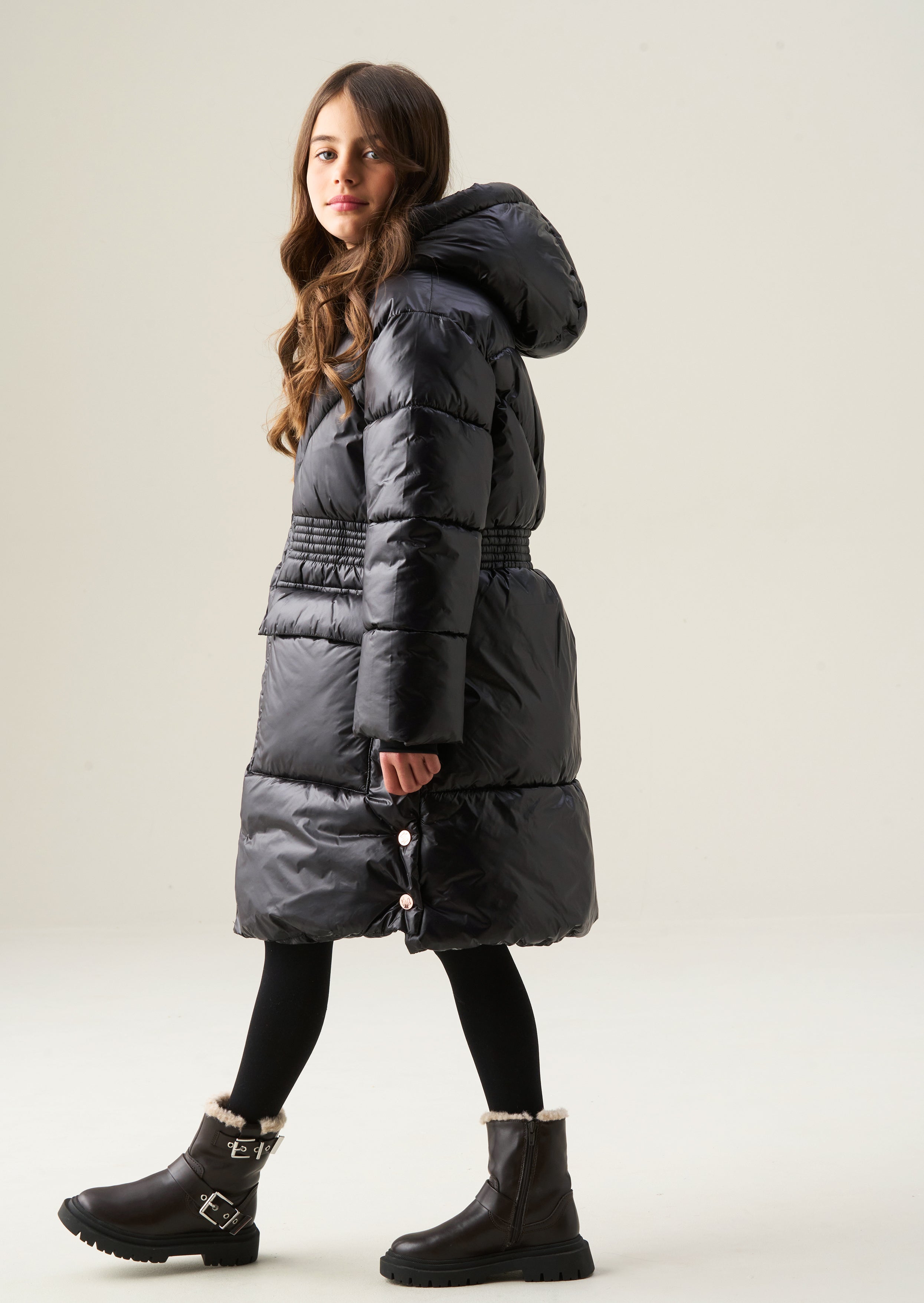 Cappotto lungo Erin High Shine