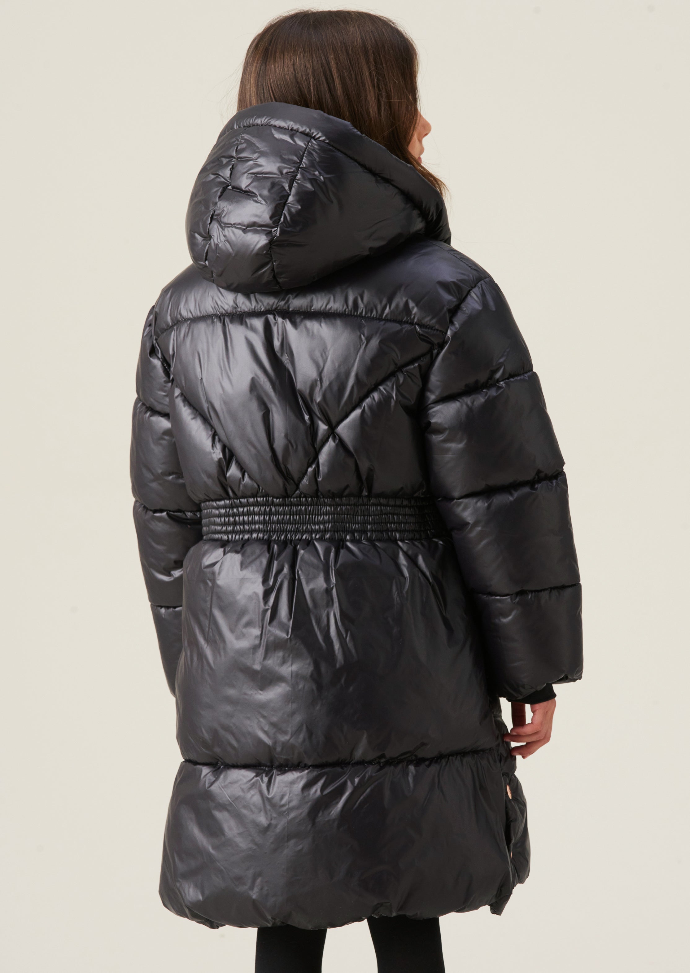 Cappotto lungo Erin High Shine