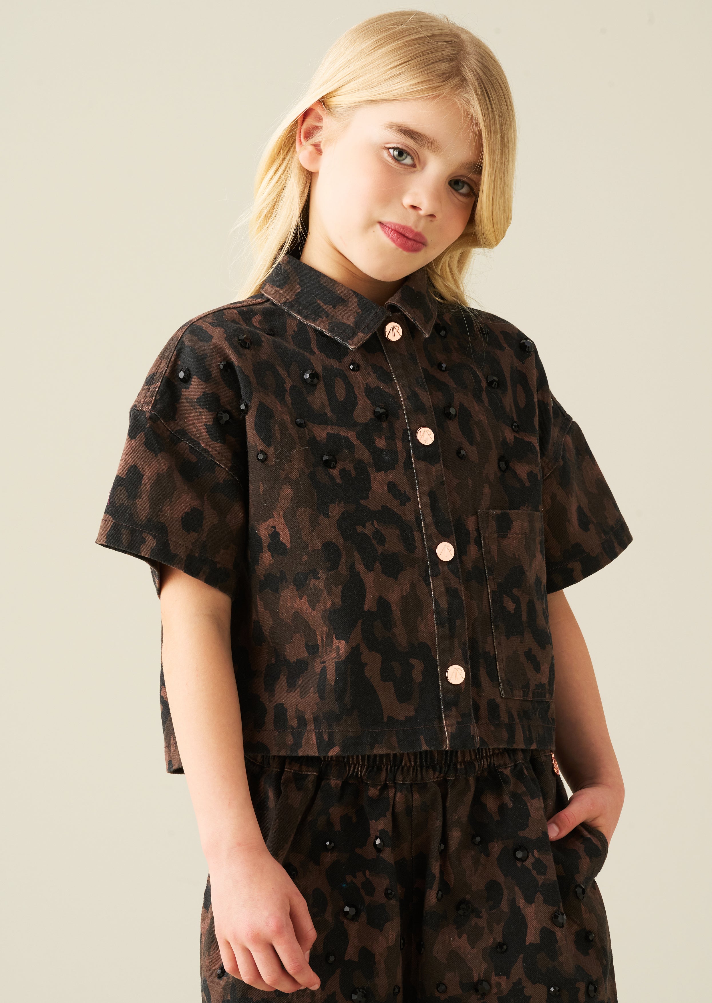Camisa Zeta Leopardo