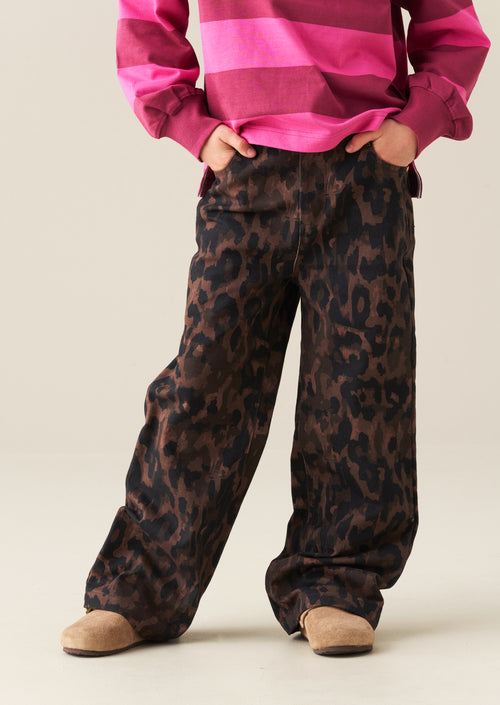 Danni Leopard Jean