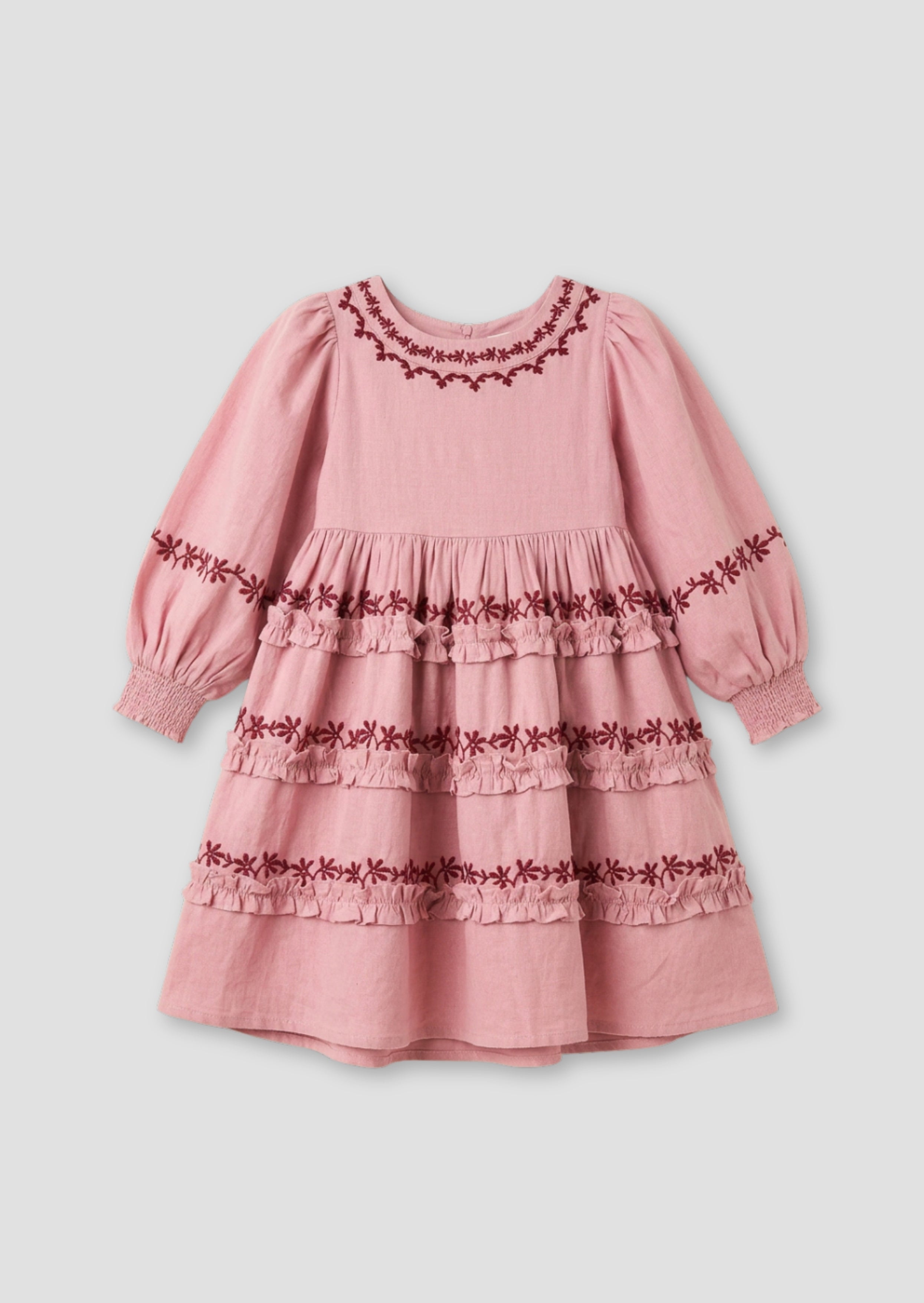 Reyna Embroidered Dress