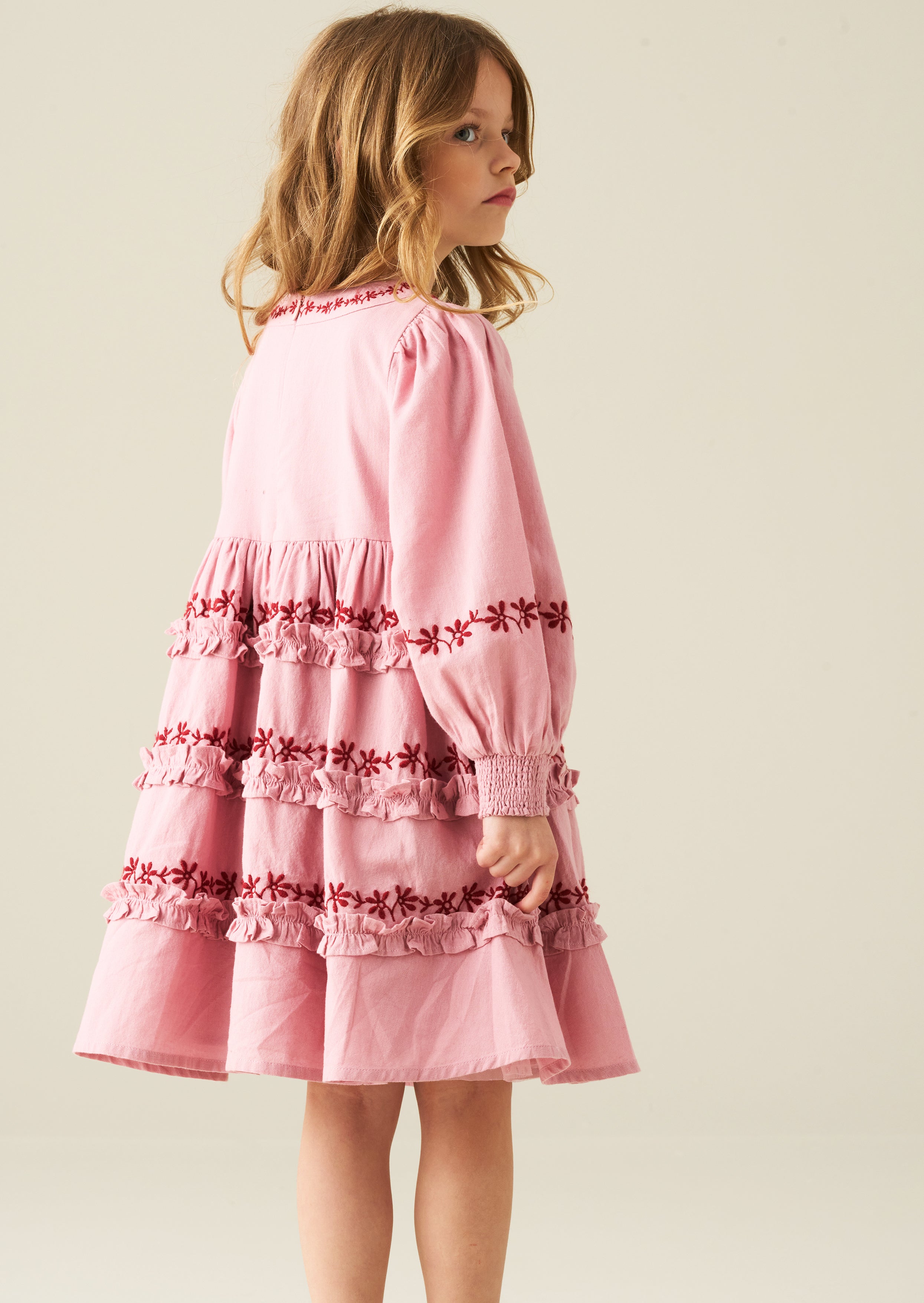 Reyna Embroidered Dress