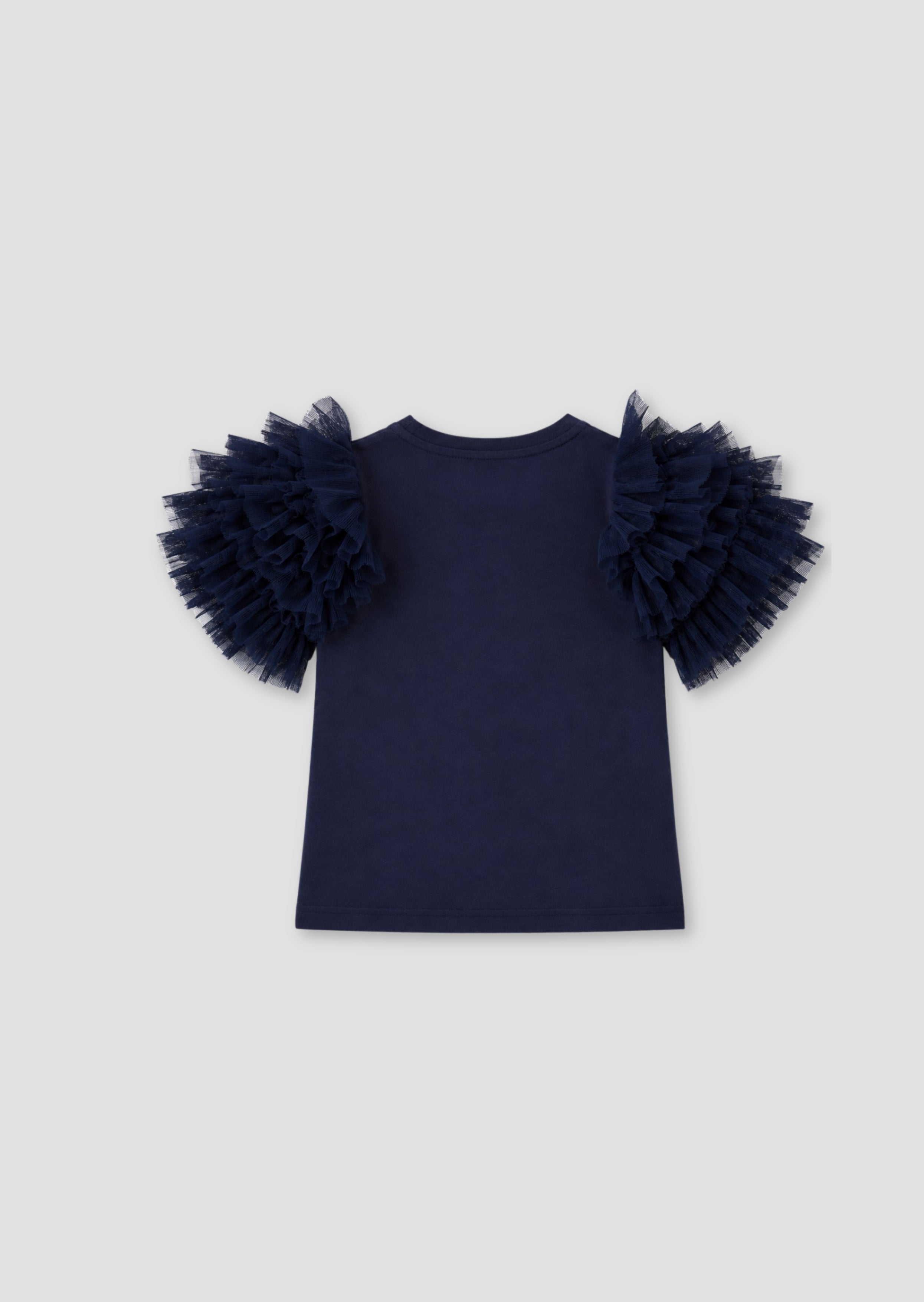 Camiseta Kendra con mangas abullonadas