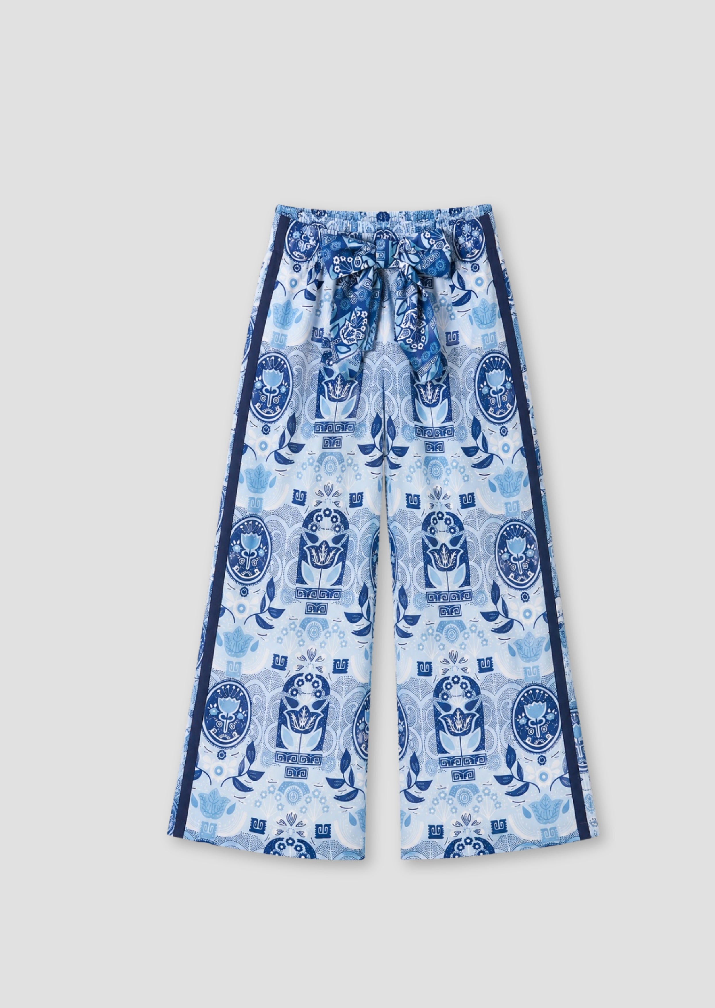 Isabelle Printed Wide Leg Trouser