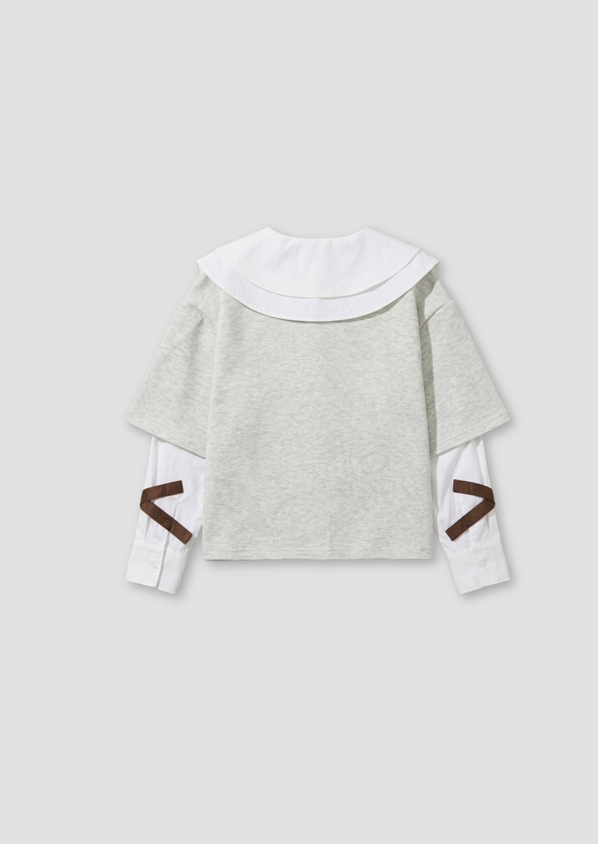 Haddie Mock Layered Sweat