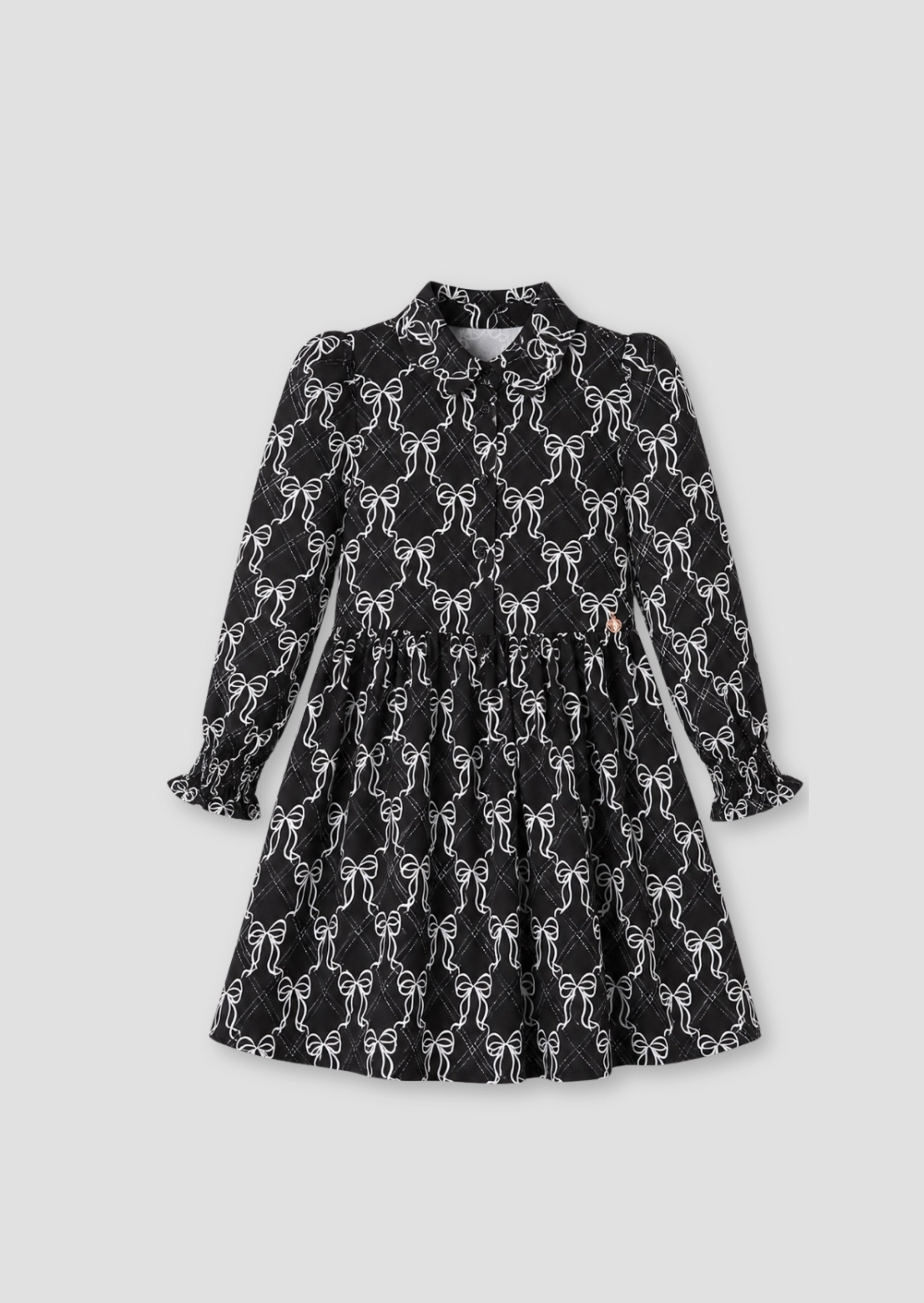 Vestito camicia con stampa Blair