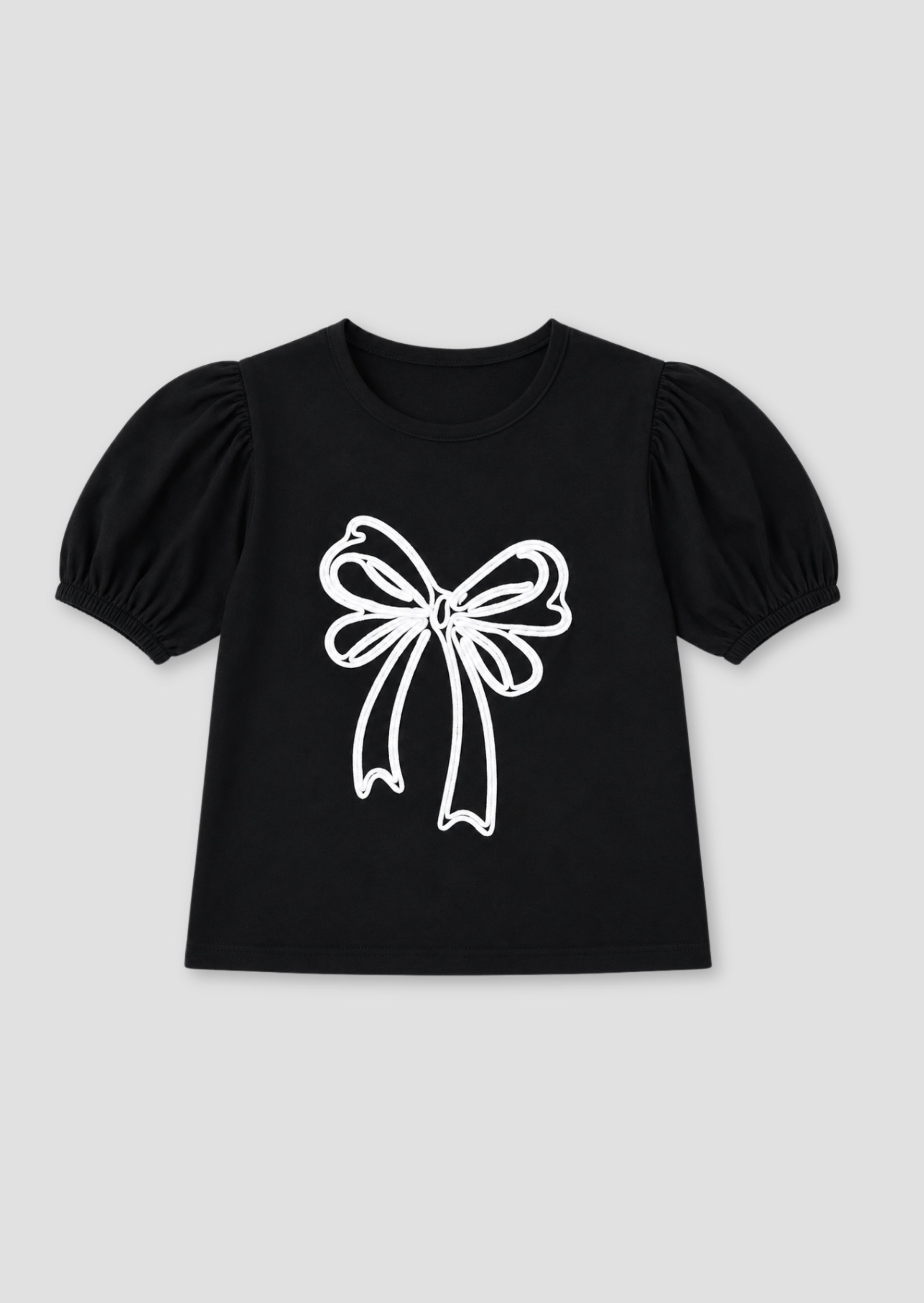 Aofie Bow Embellished Tee