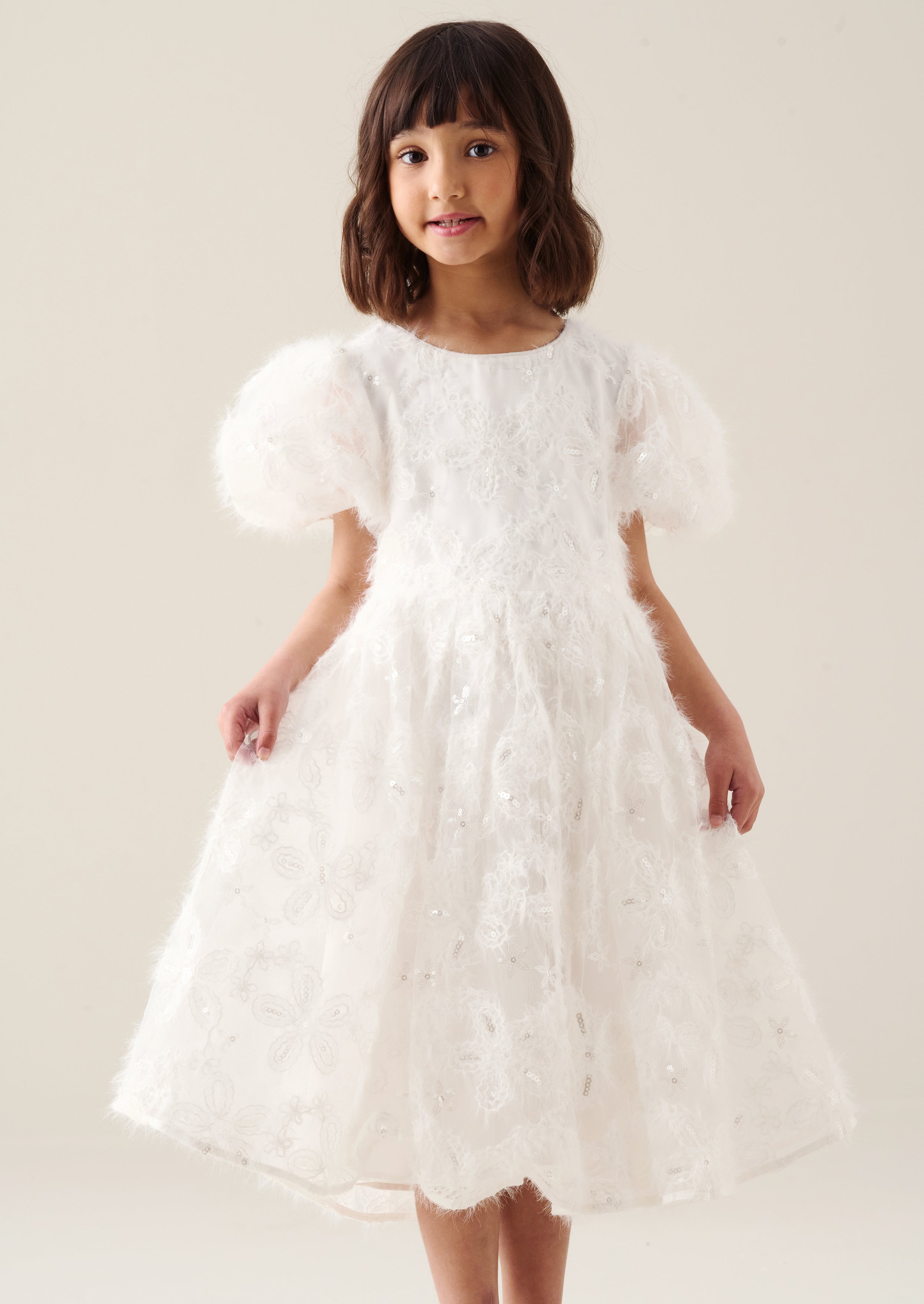 Vestito ricamato Ines