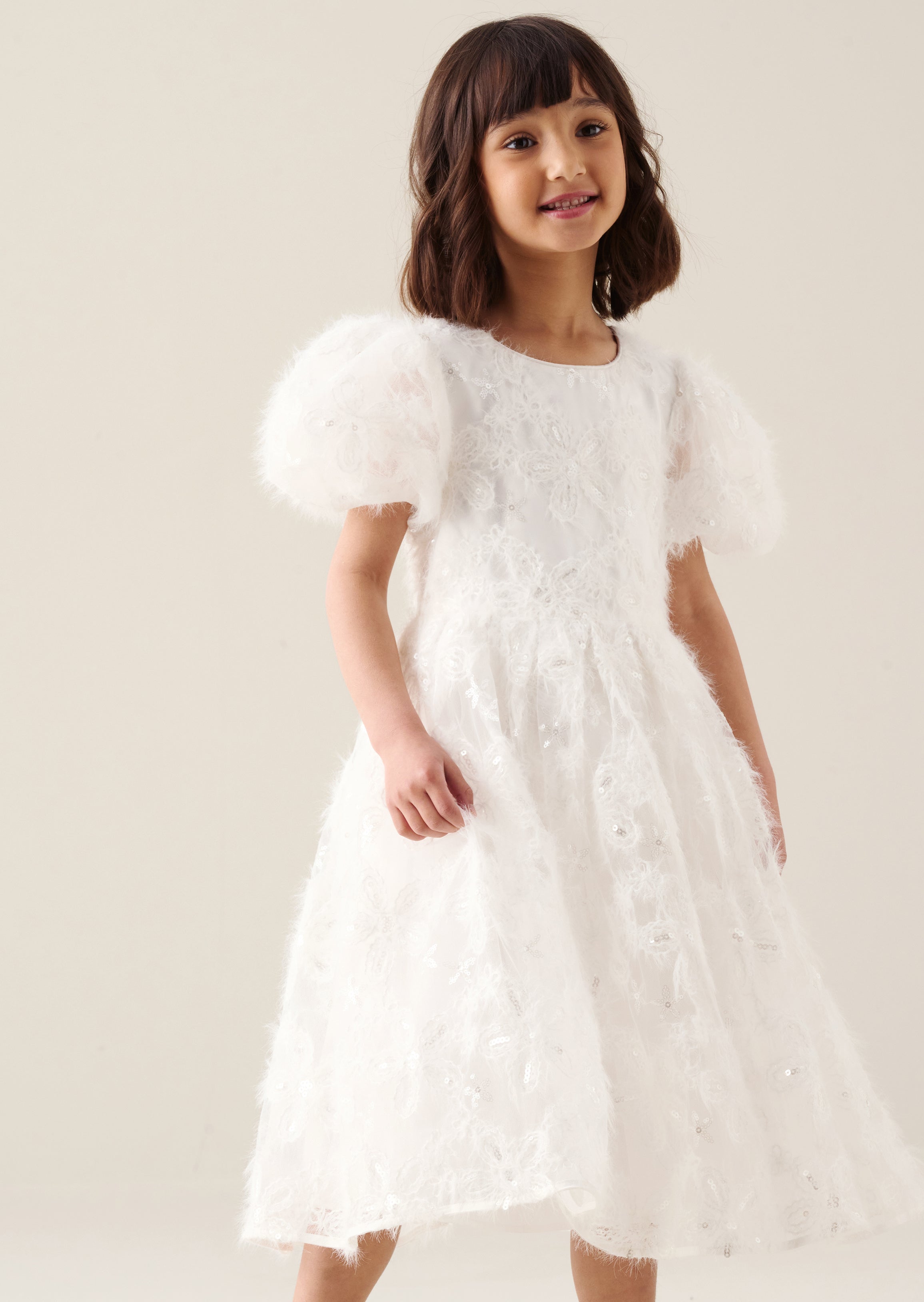 Vestito ricamato Ines