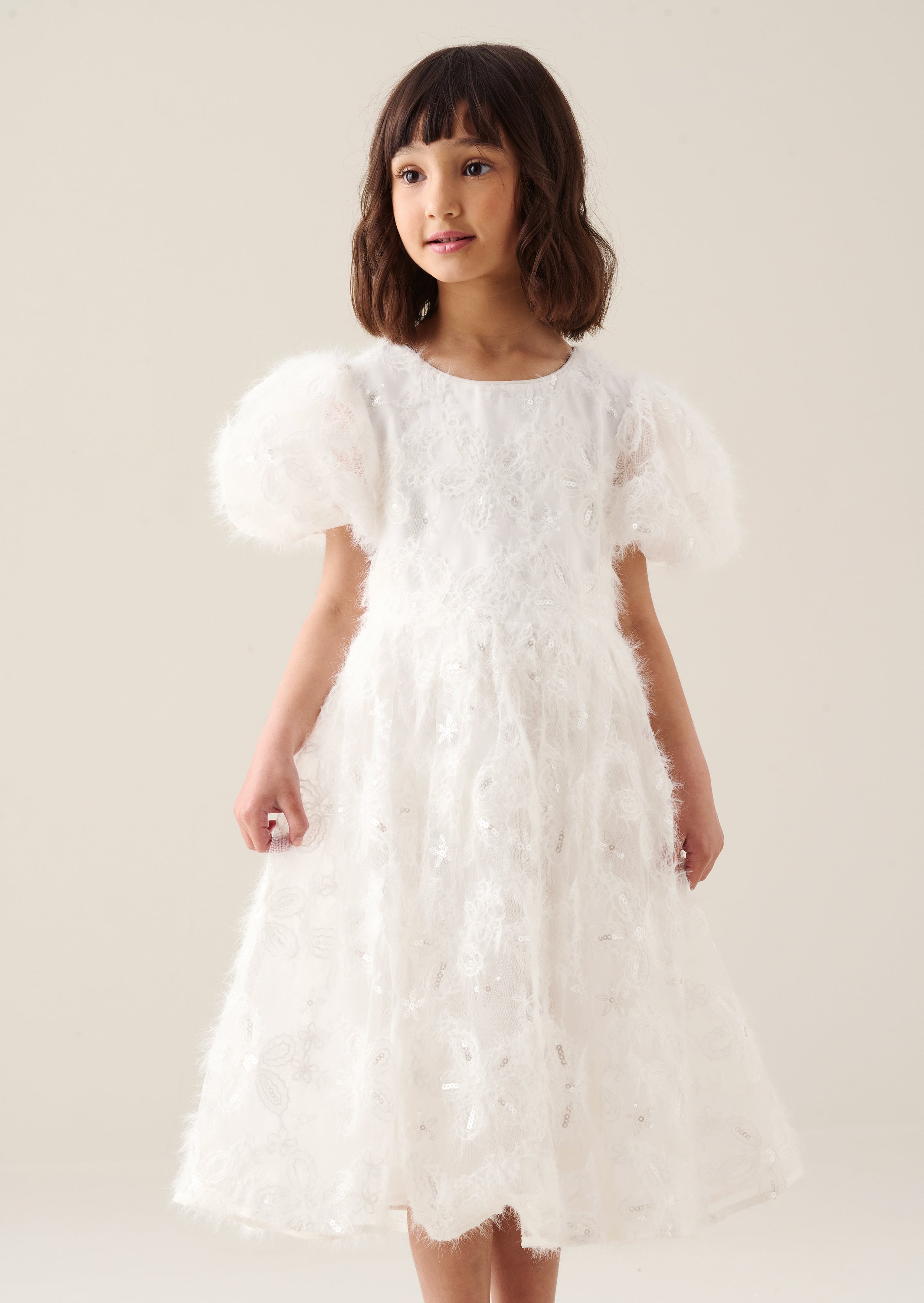 Vestito ricamato Ines