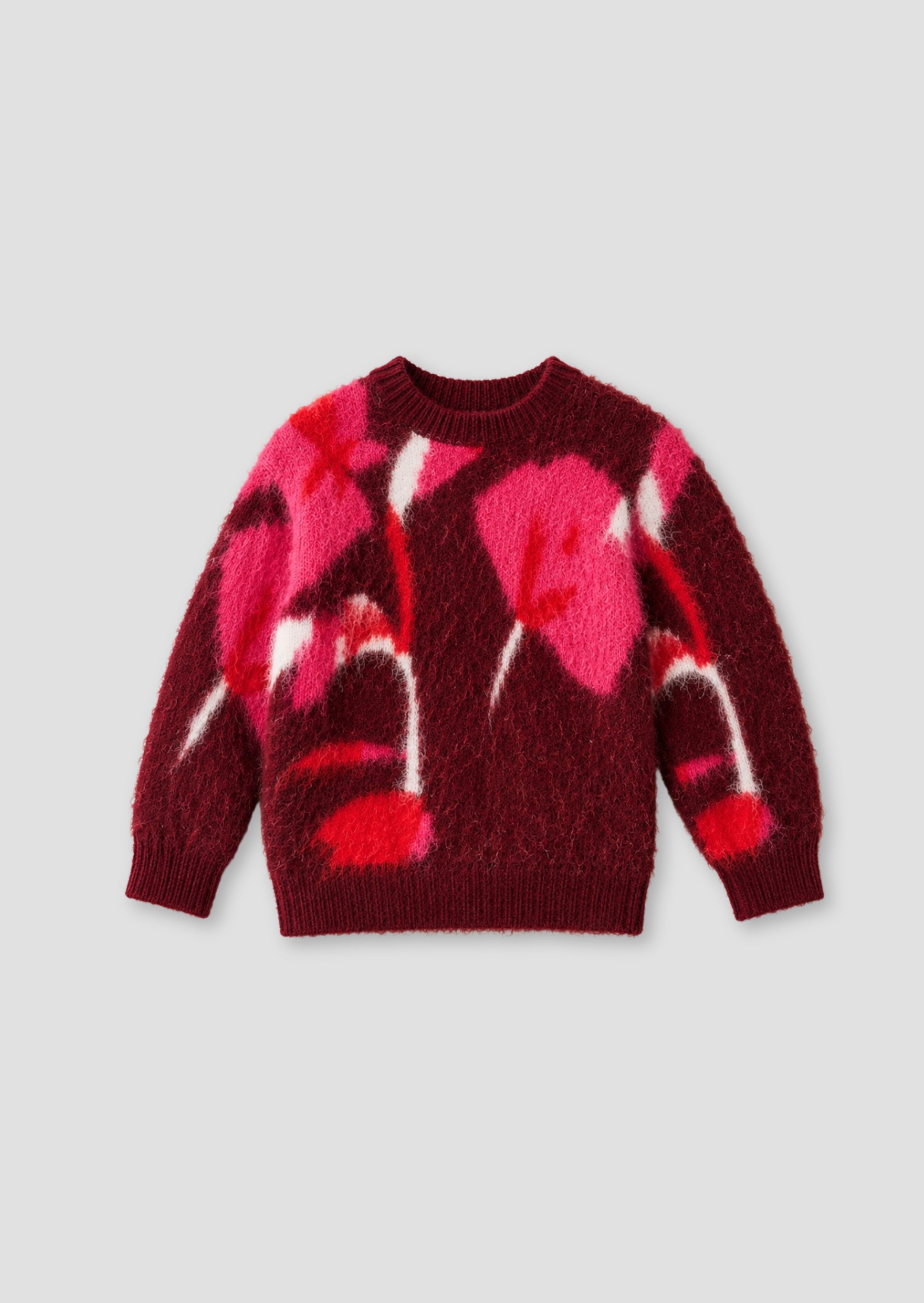 Ellie Flower – gebürsteter Strickpullover