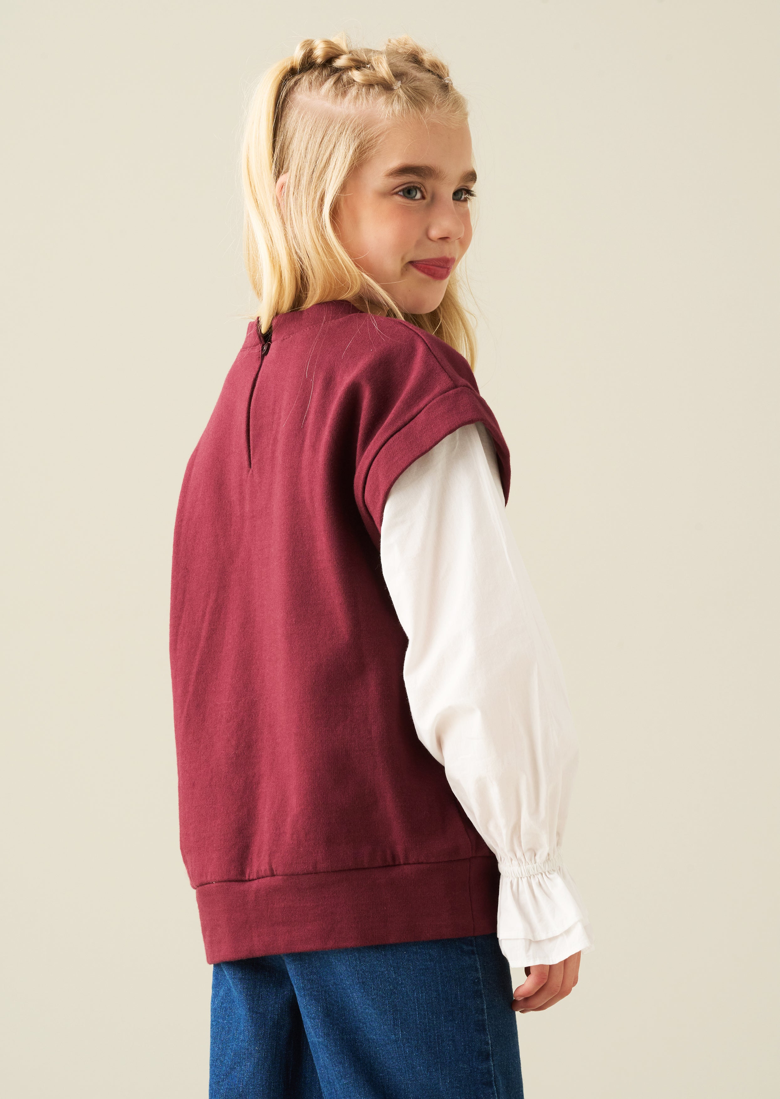 Loren Layered Sweat