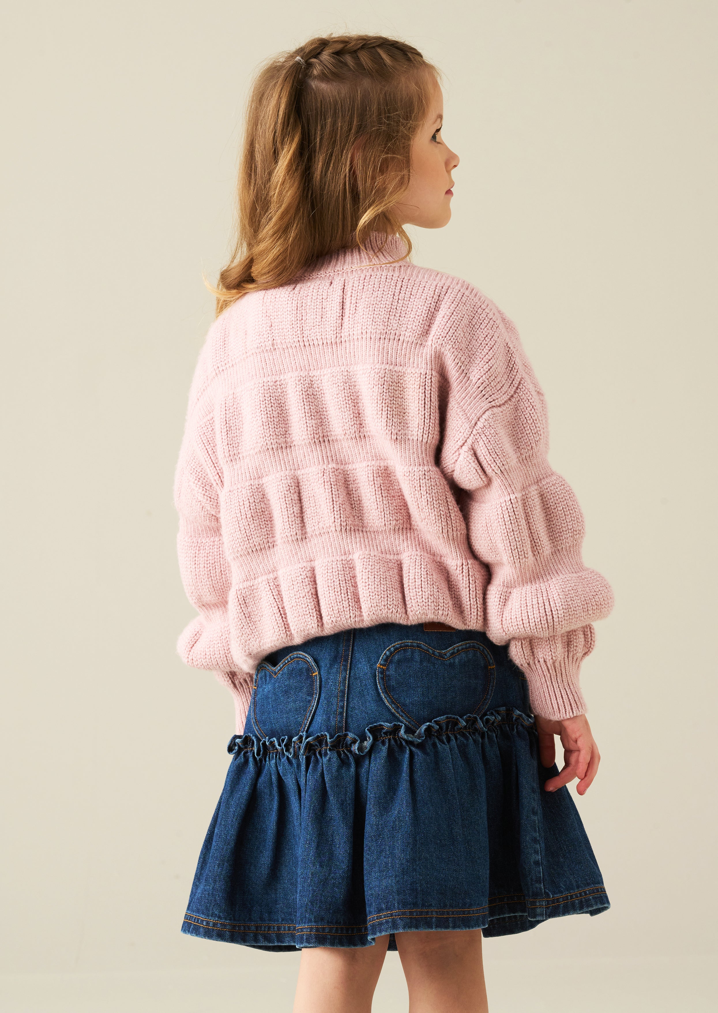 Grace Bubble Pattern Knit Jumper