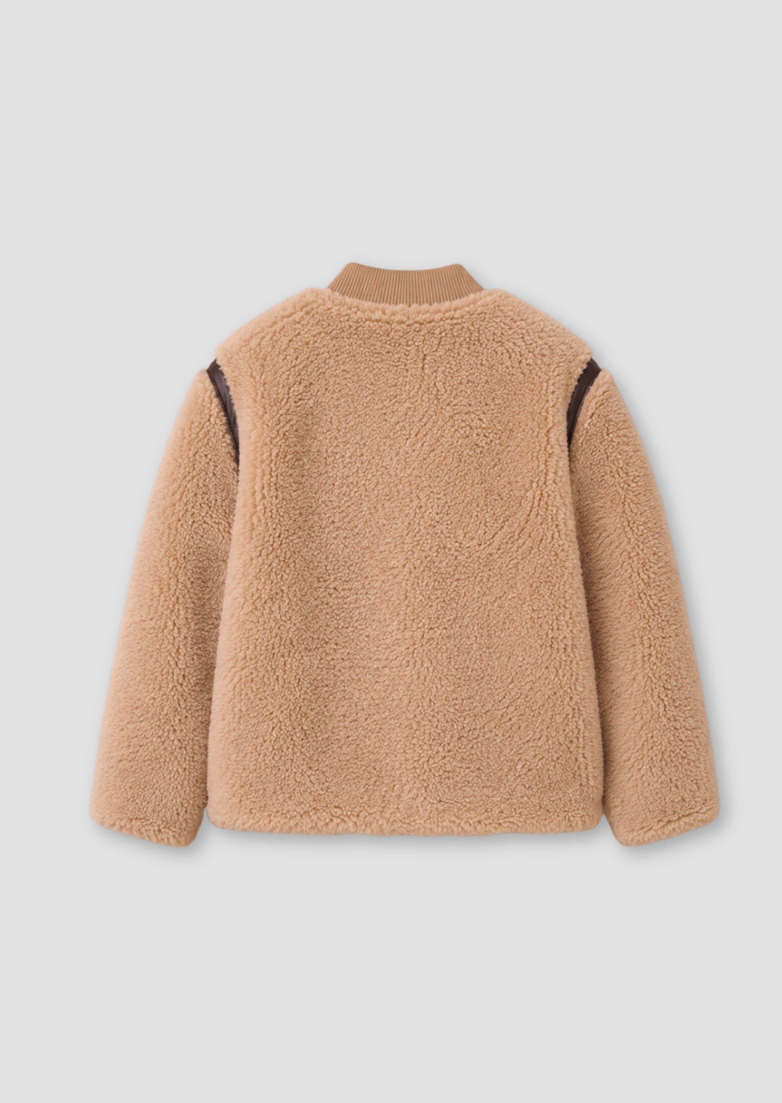 Juniper Bomberjacke mit Kunstlederbesatz