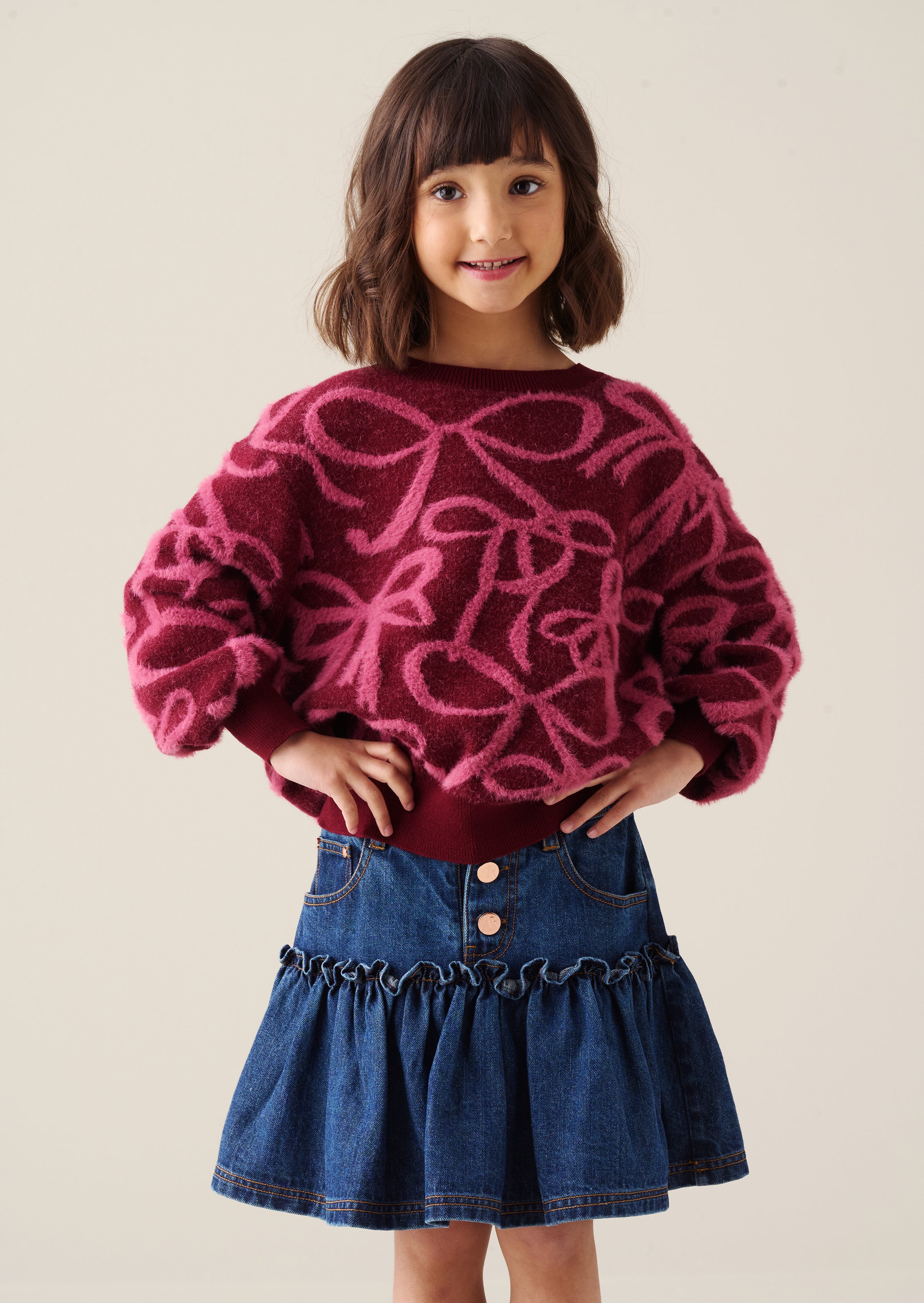 Sweter Livia Bow