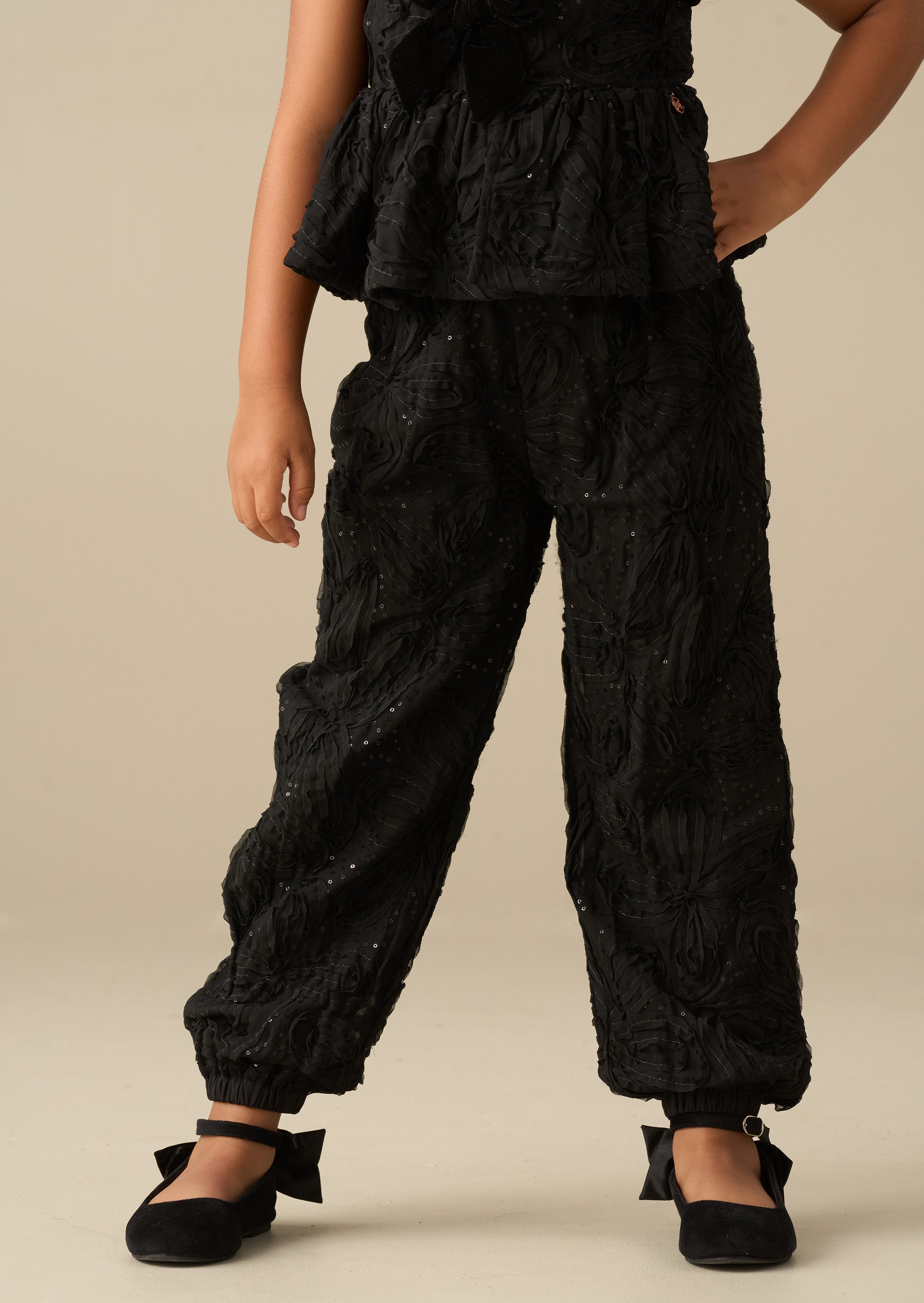 Pantalones globo adornados Mara