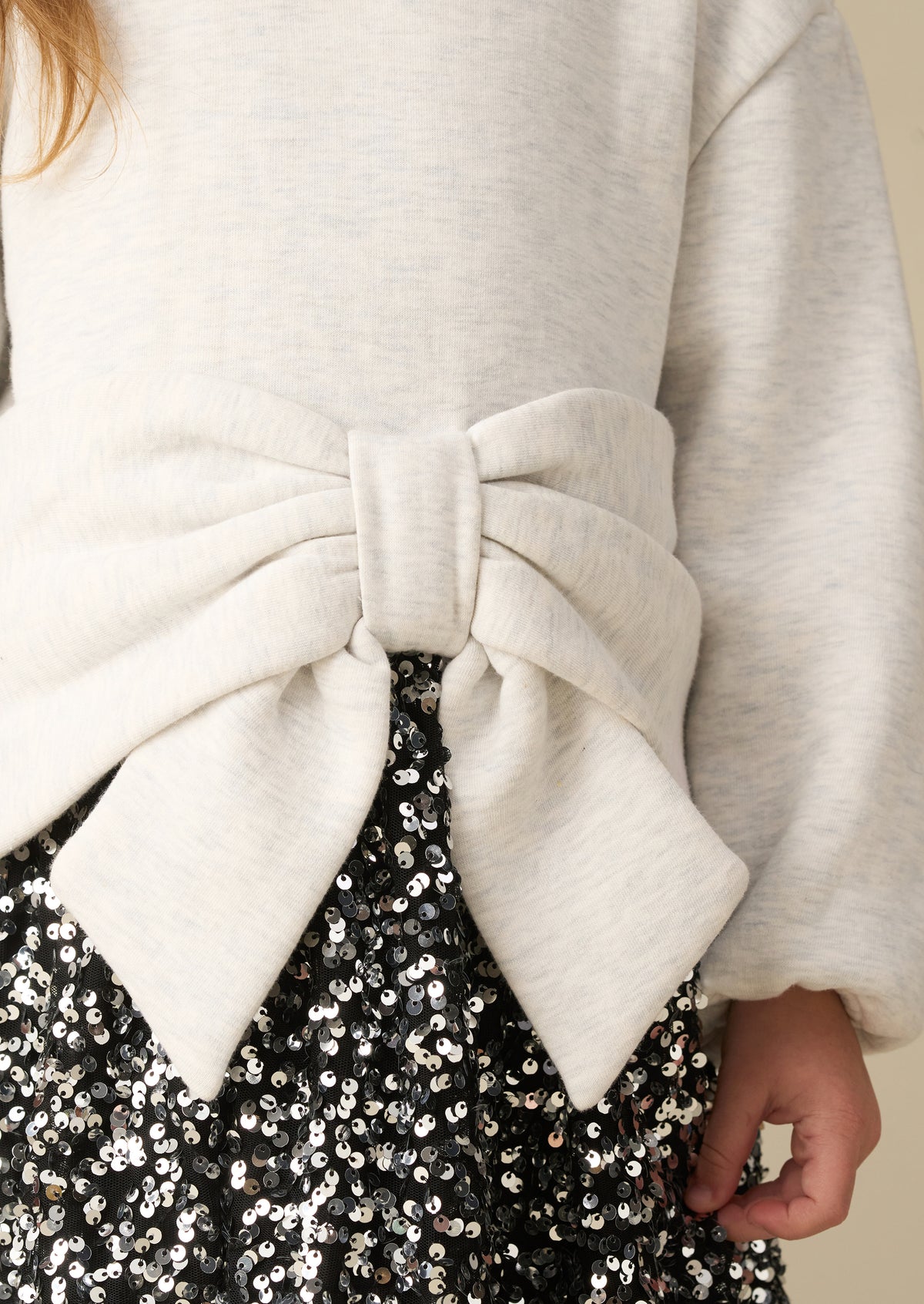 Ella Sequin Sweat Dress