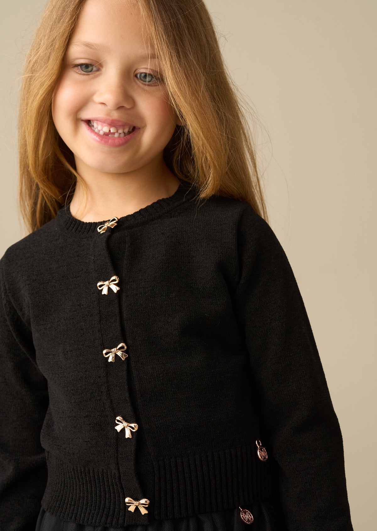 Callie Bow Knitted Cardigan