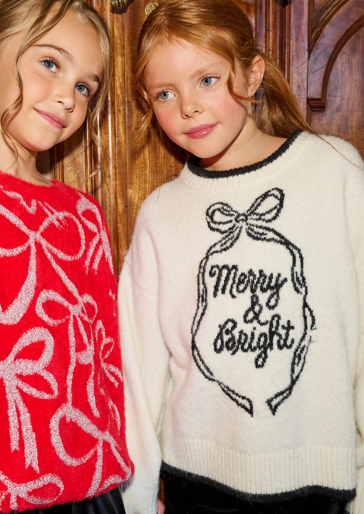 Olive Merry & Bright Knitted Jumper