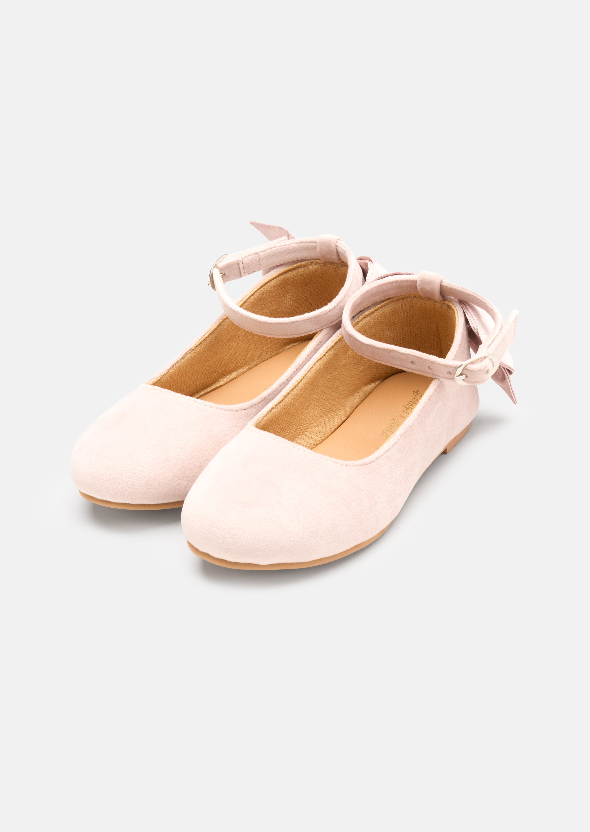 Kiara-Schuhe in Pink mit Schleife hinten