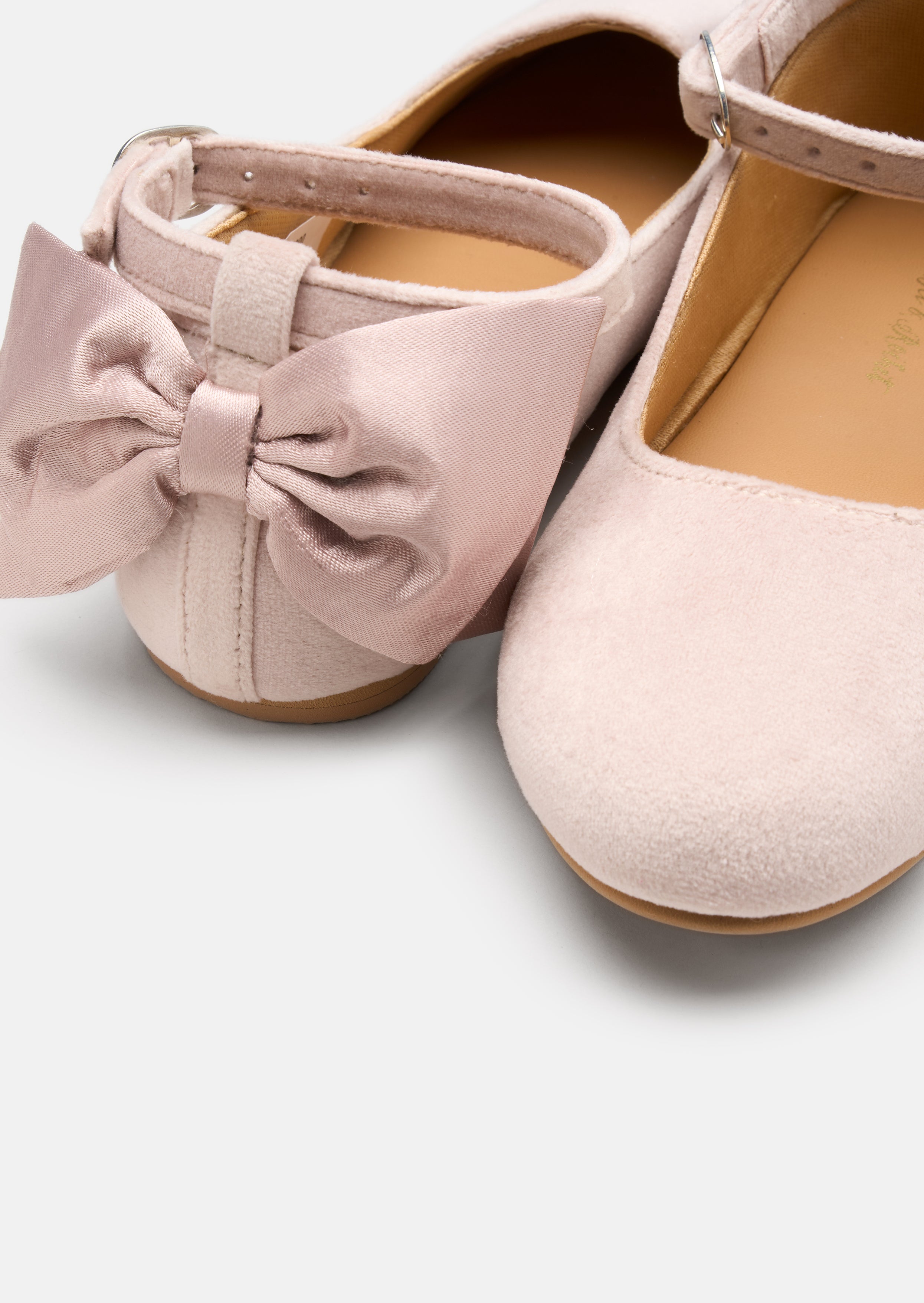 Kiara-Schuhe in Pink mit Schleife hinten