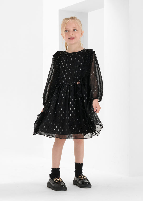 Charlotte Lurex Spot Dress