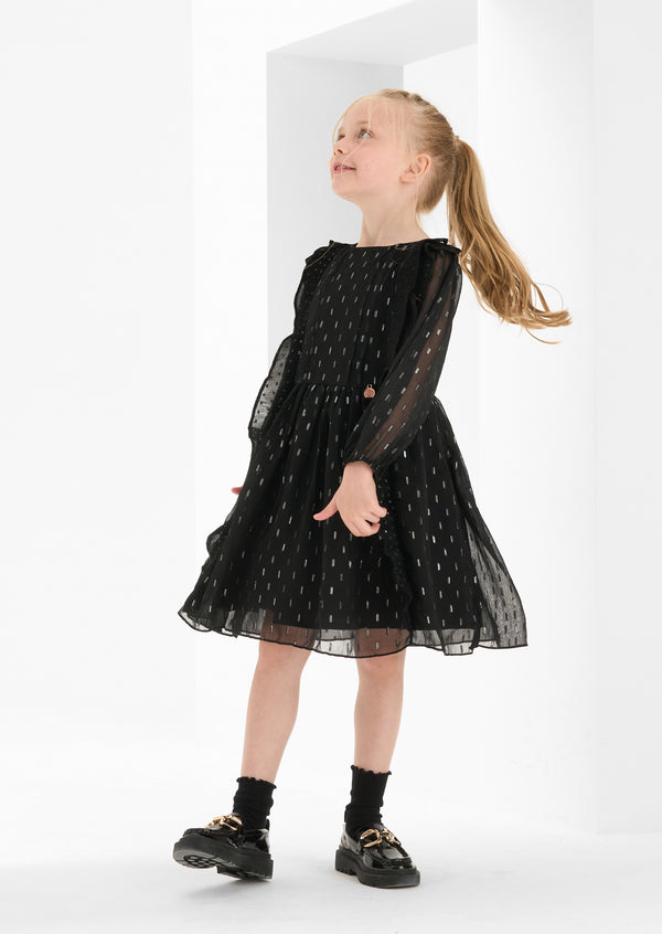 Charlotte Lurex Spot Dress