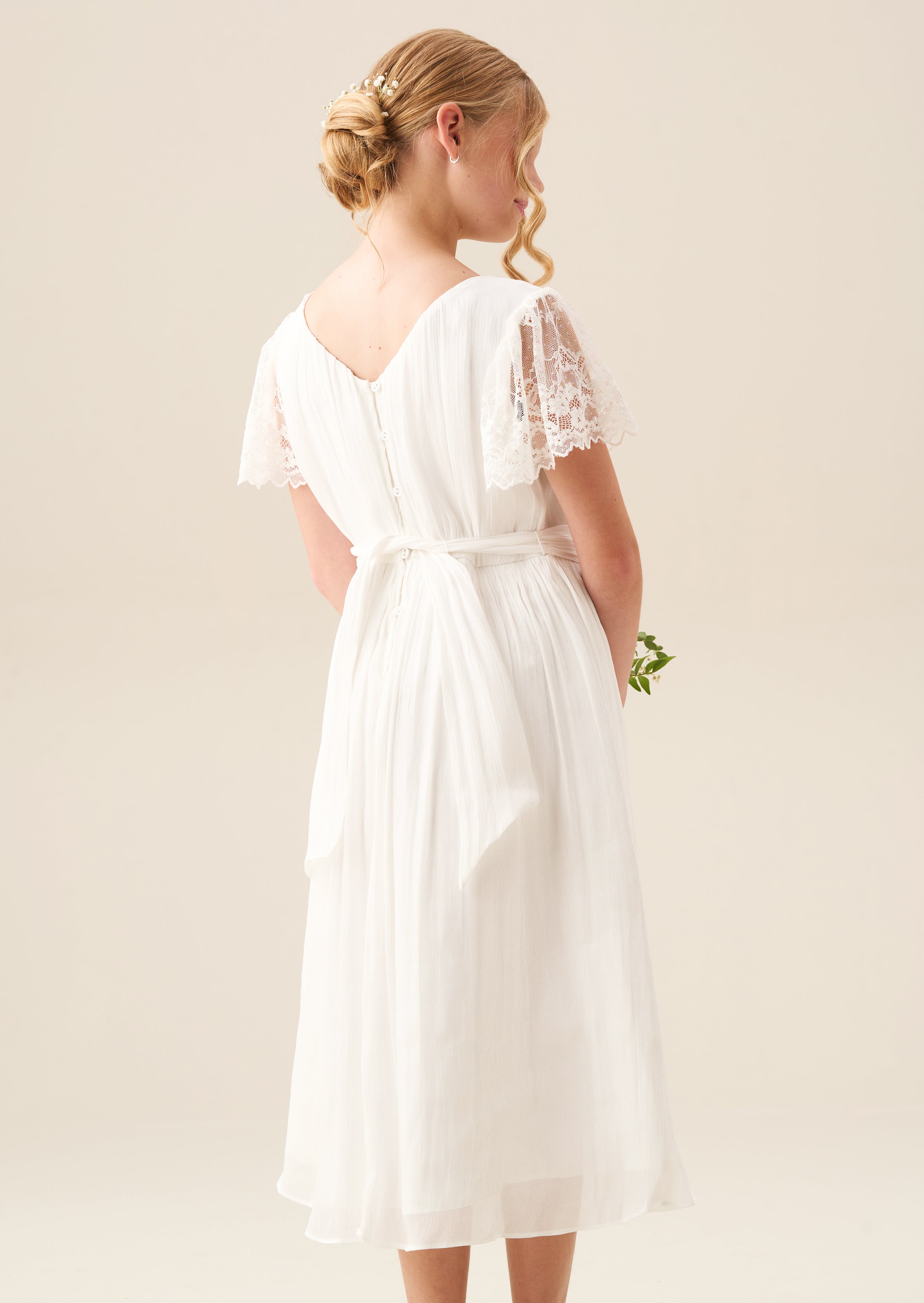 Aria Lace Sleeve Maxi Dress