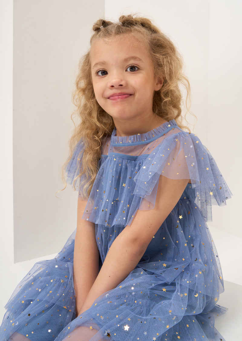 Serenity Star Mesh Dress