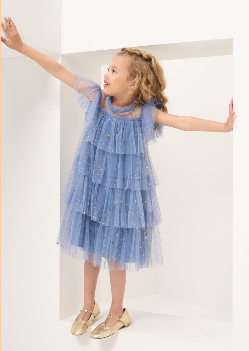 Serenity Star Mesh Dress