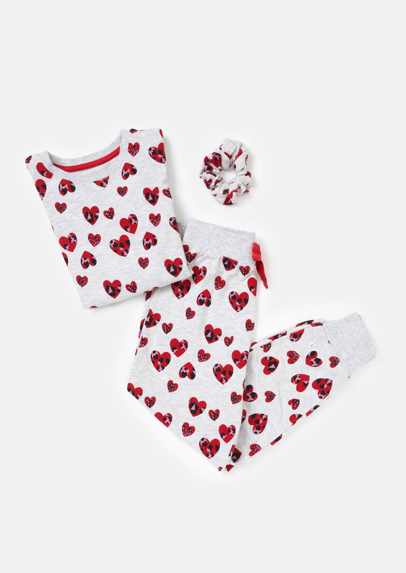 Stella Heart Leopard PJs