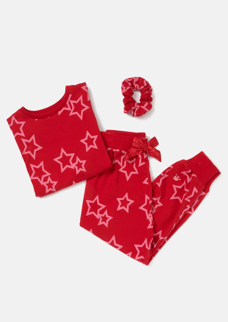 Amelia Pink Star PJs