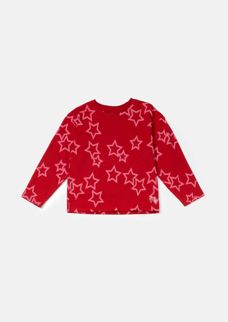 Amelia Pink Star PJs