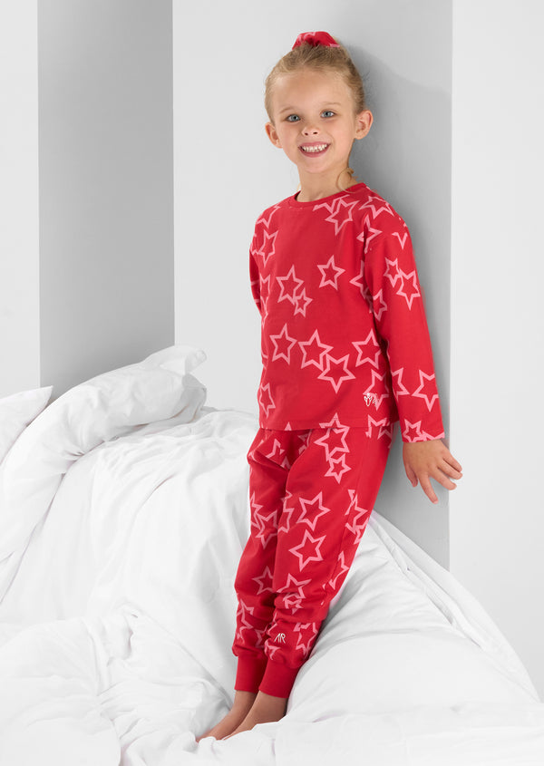 Amelia Pink Star PJs