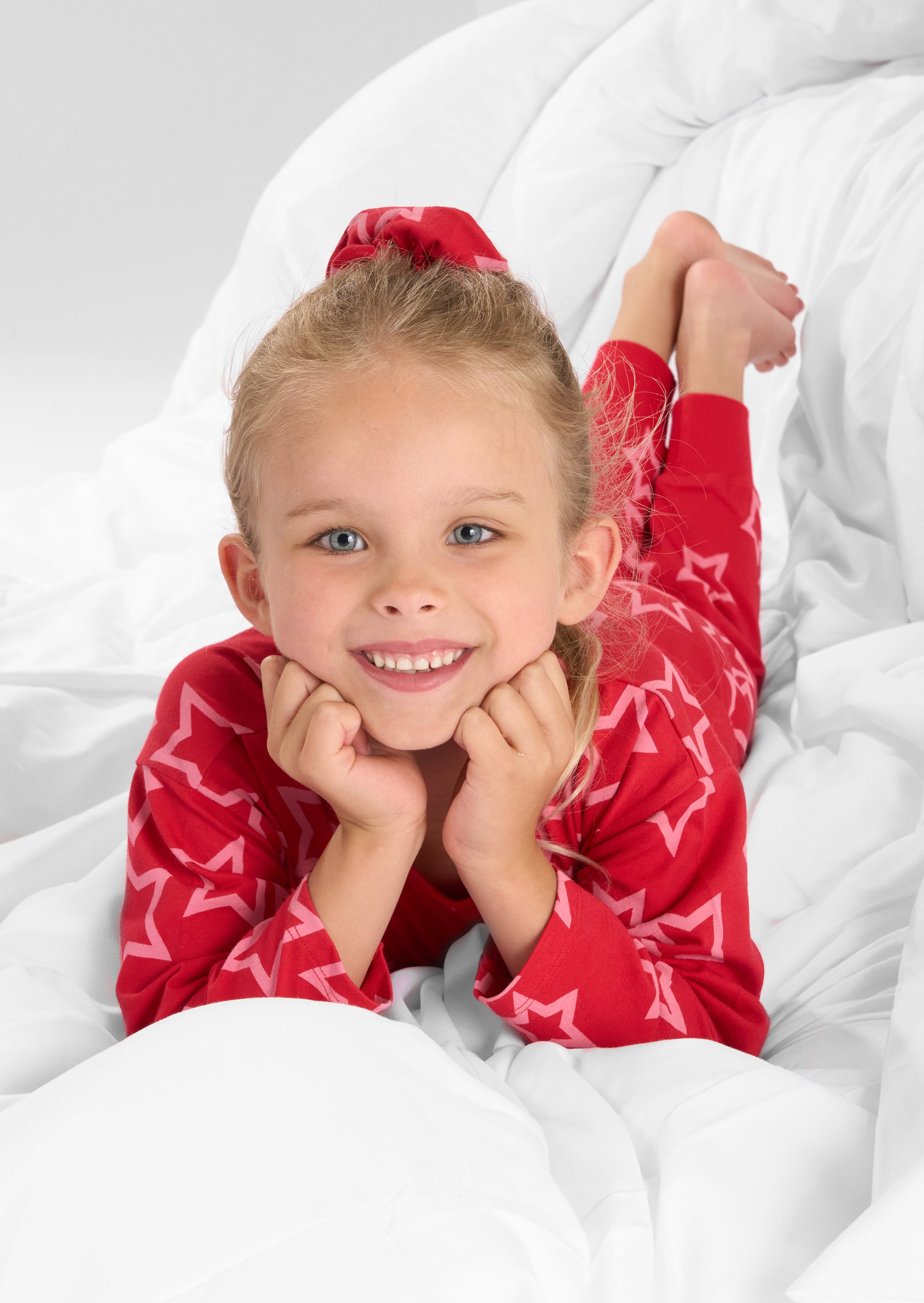 Amelia Pink Star PJs