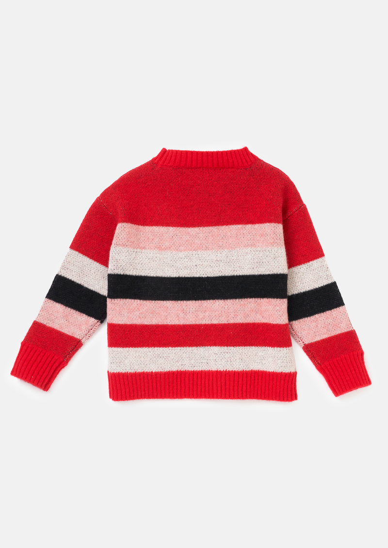 Noelle Red Let It Snow Jumper