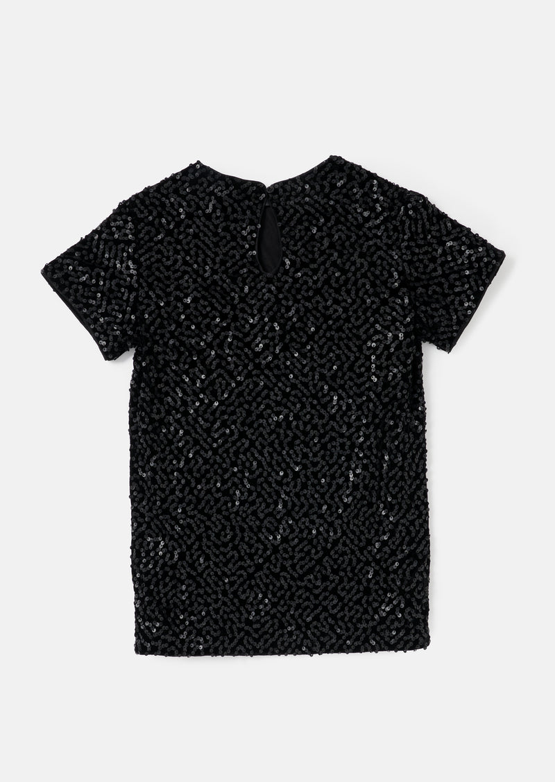 Lexi Matt Sequin Shift Dress