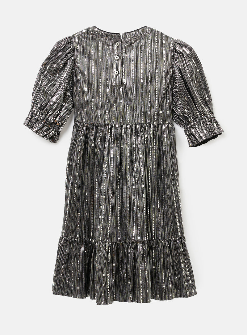 Mila Metallic Sequin Dress