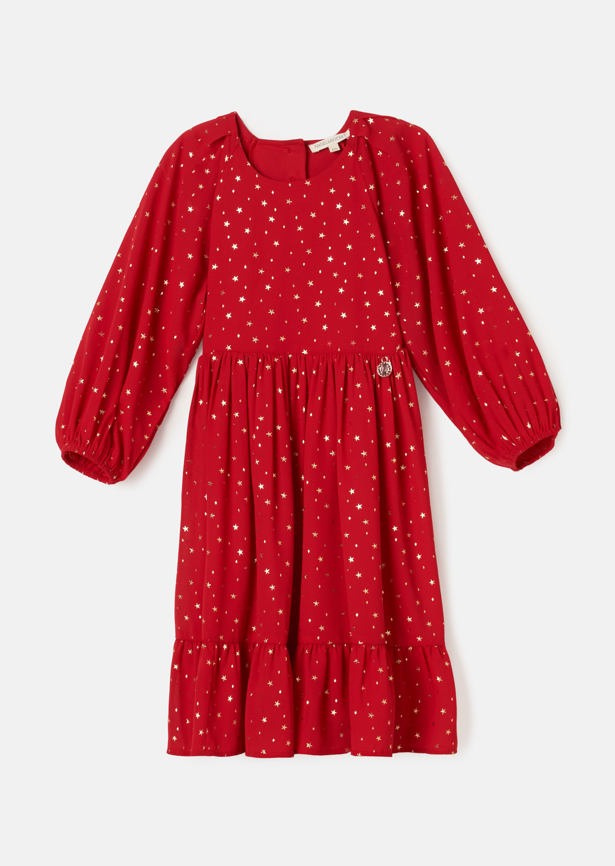 Ada Red Star Party Dress
