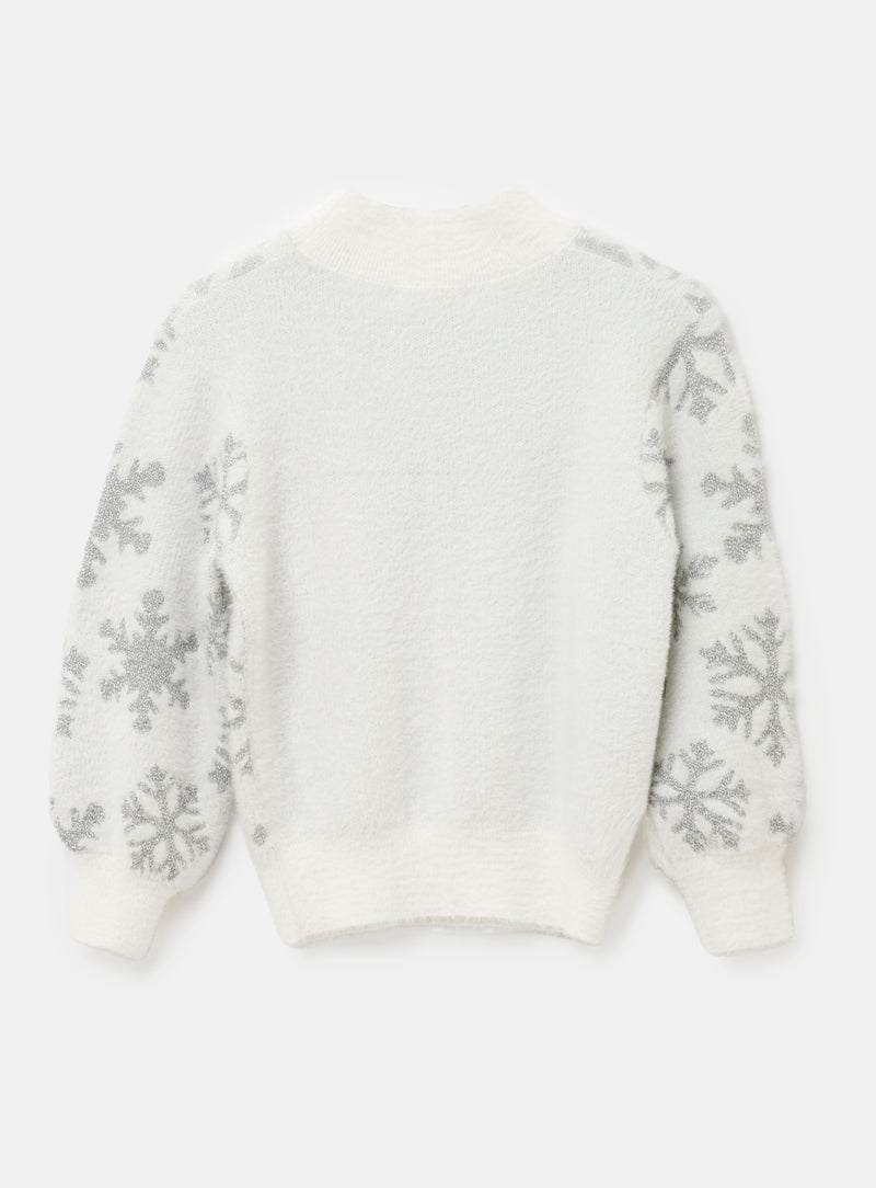 Ana Lurex Snowflake Jumper