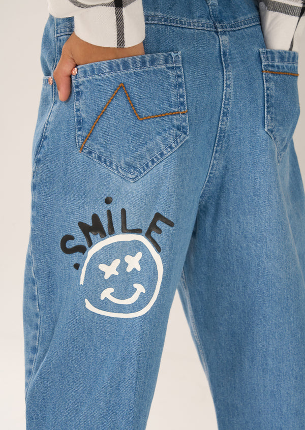Mollie Graffiti Denim Jeans